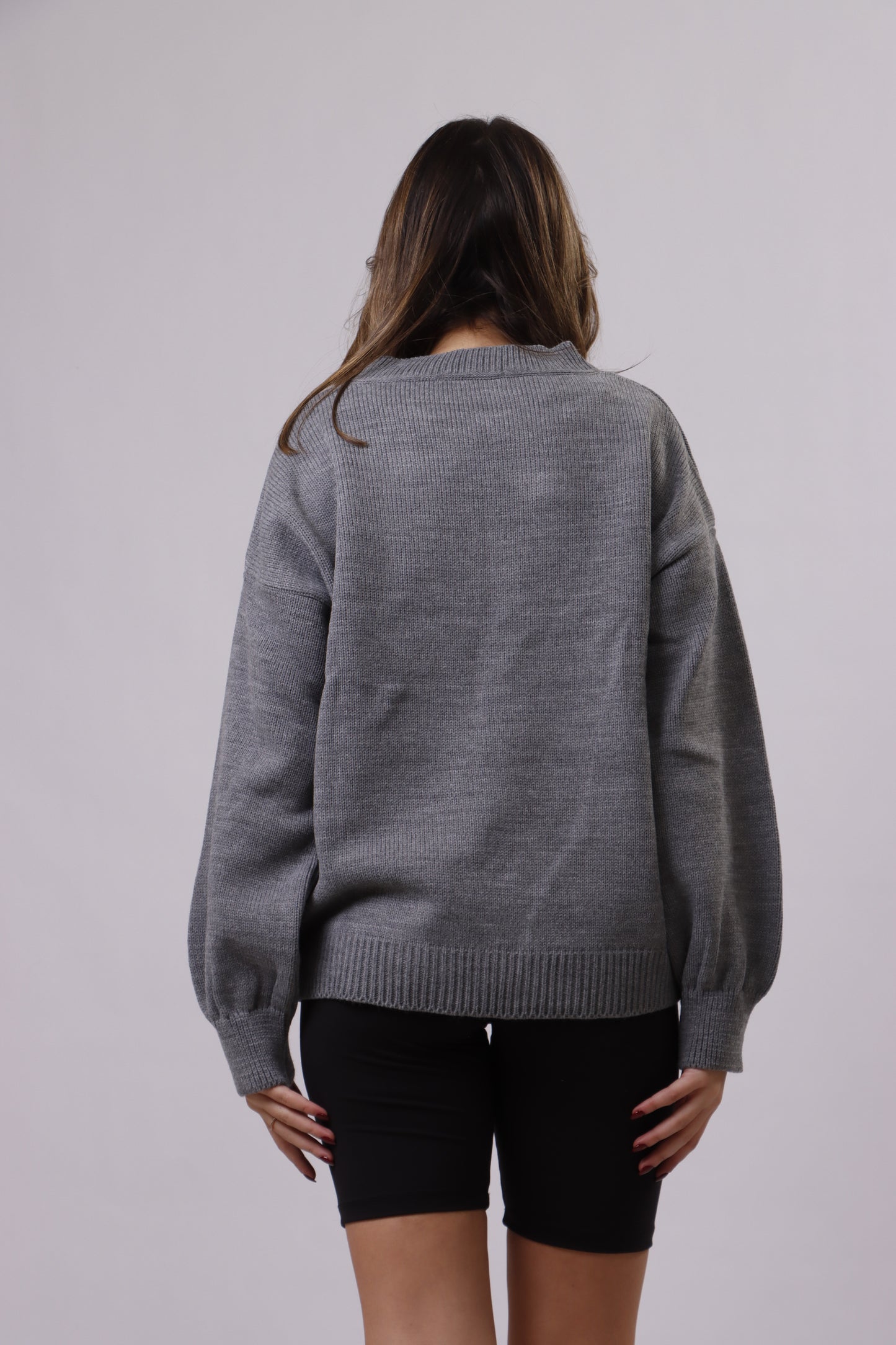 Oversized wool top