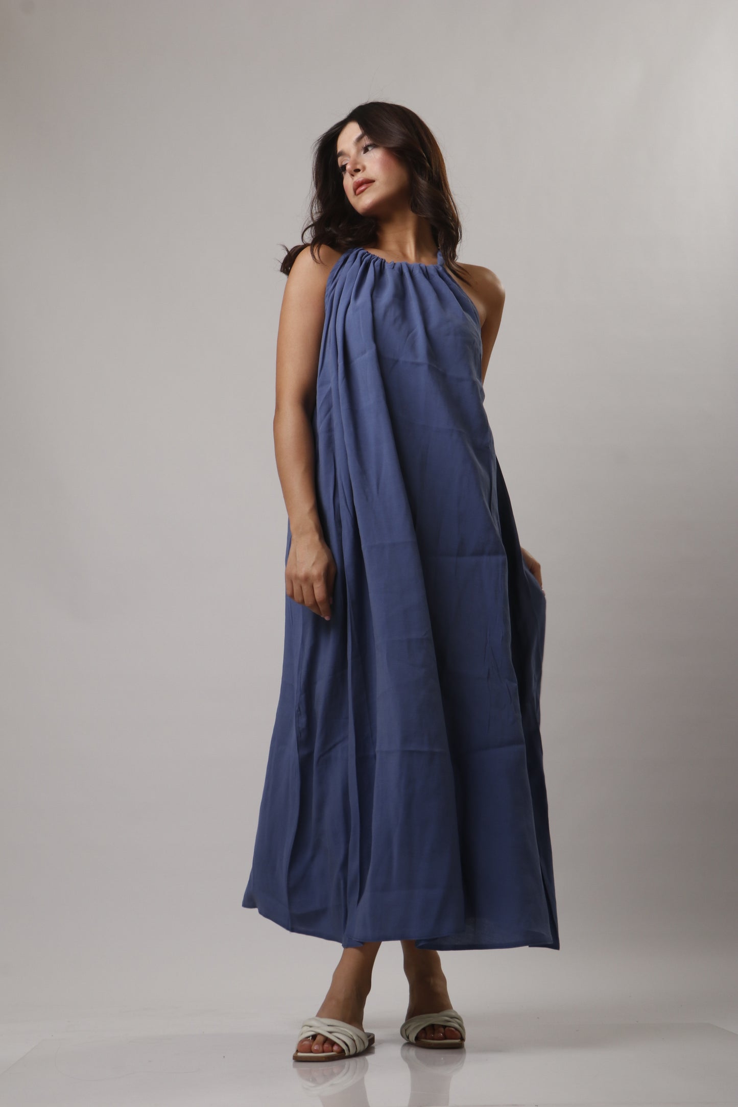 Halterneck dress