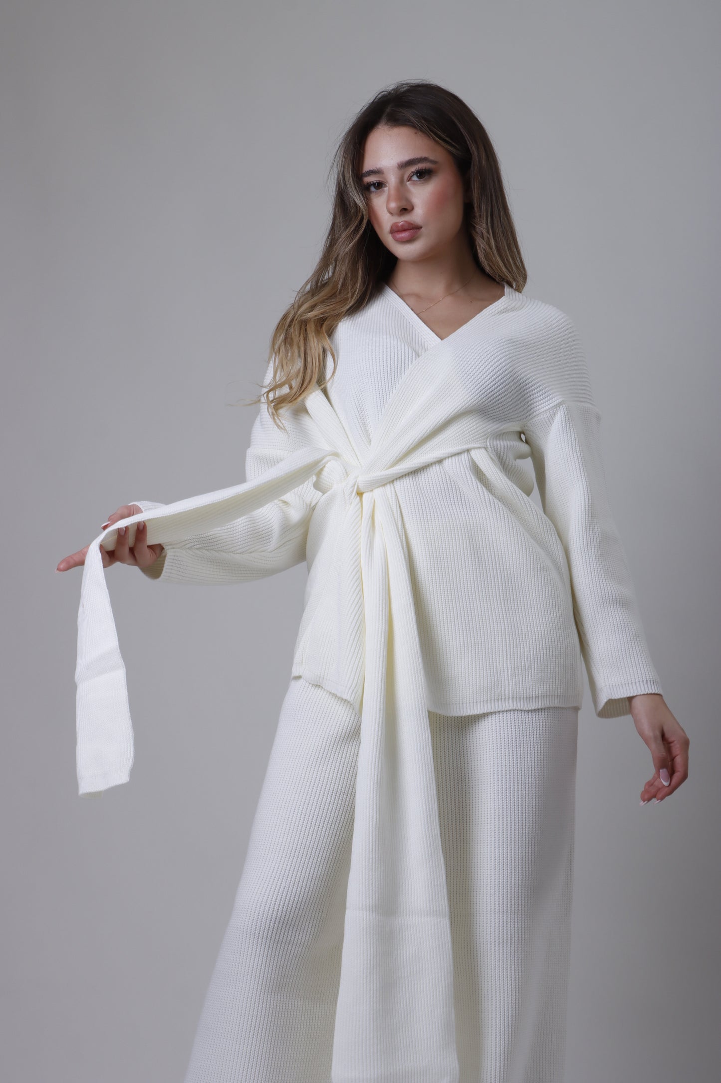 Tie knot wool set