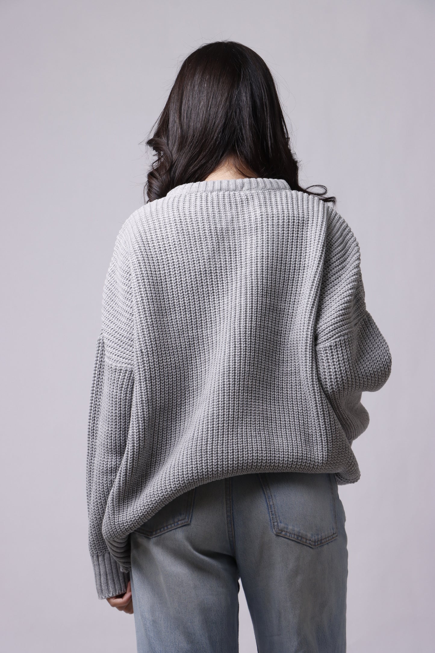Oversized wool sweater