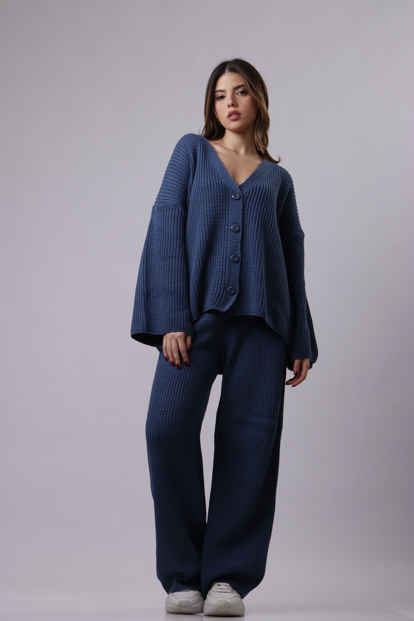 Cardigan wool set