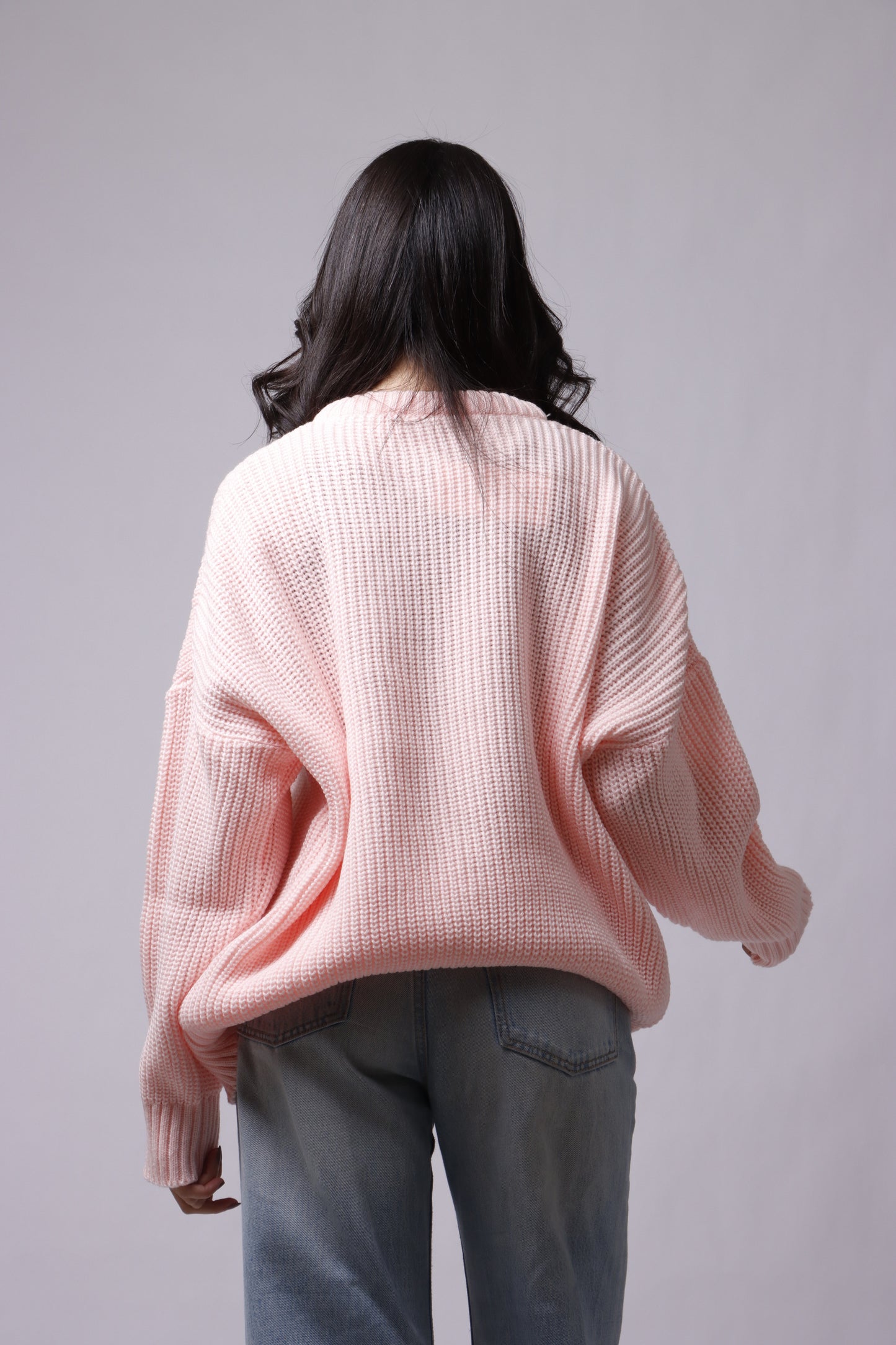 Oversized wool sweater