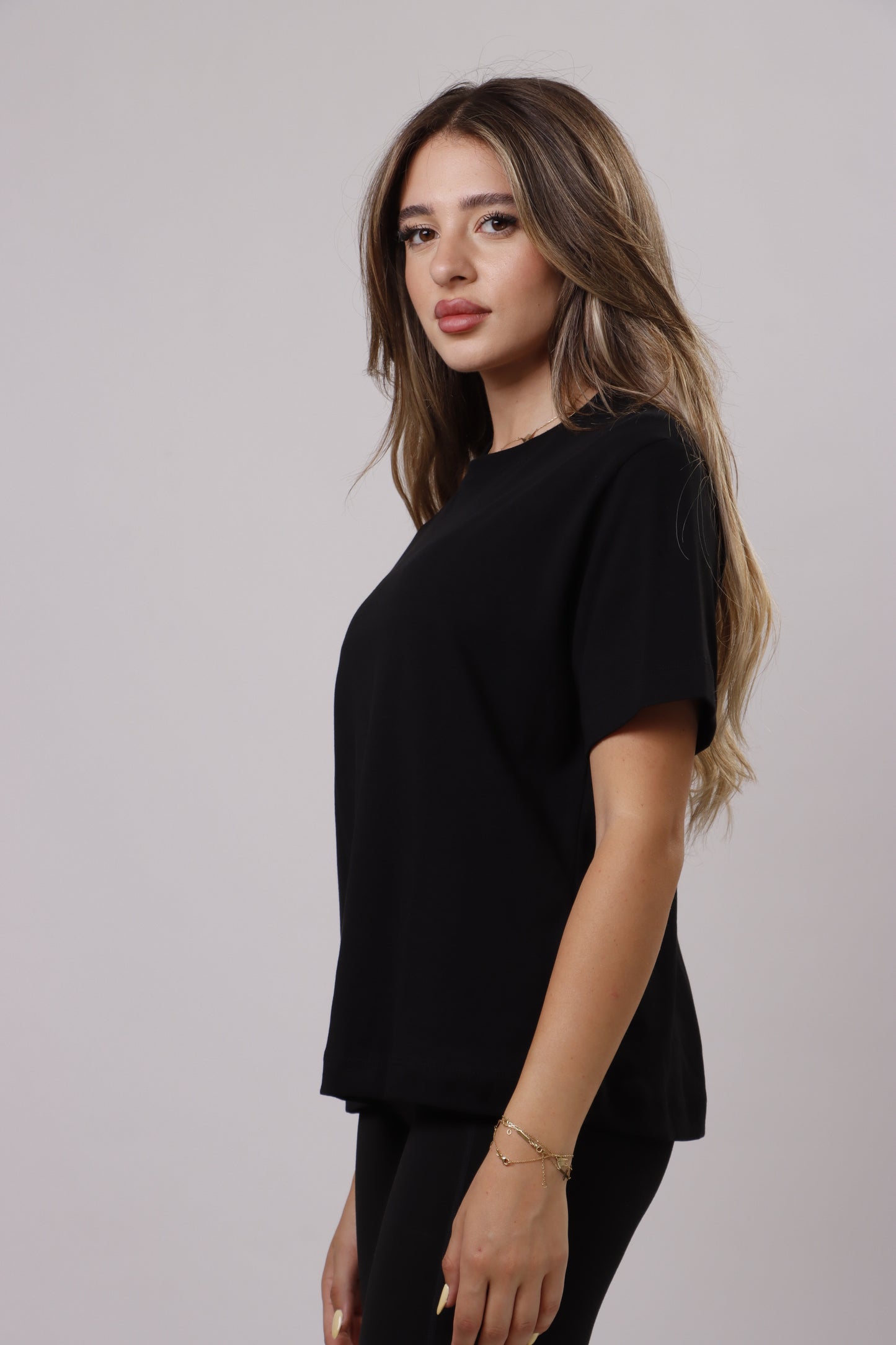 Oversized plain T shirt