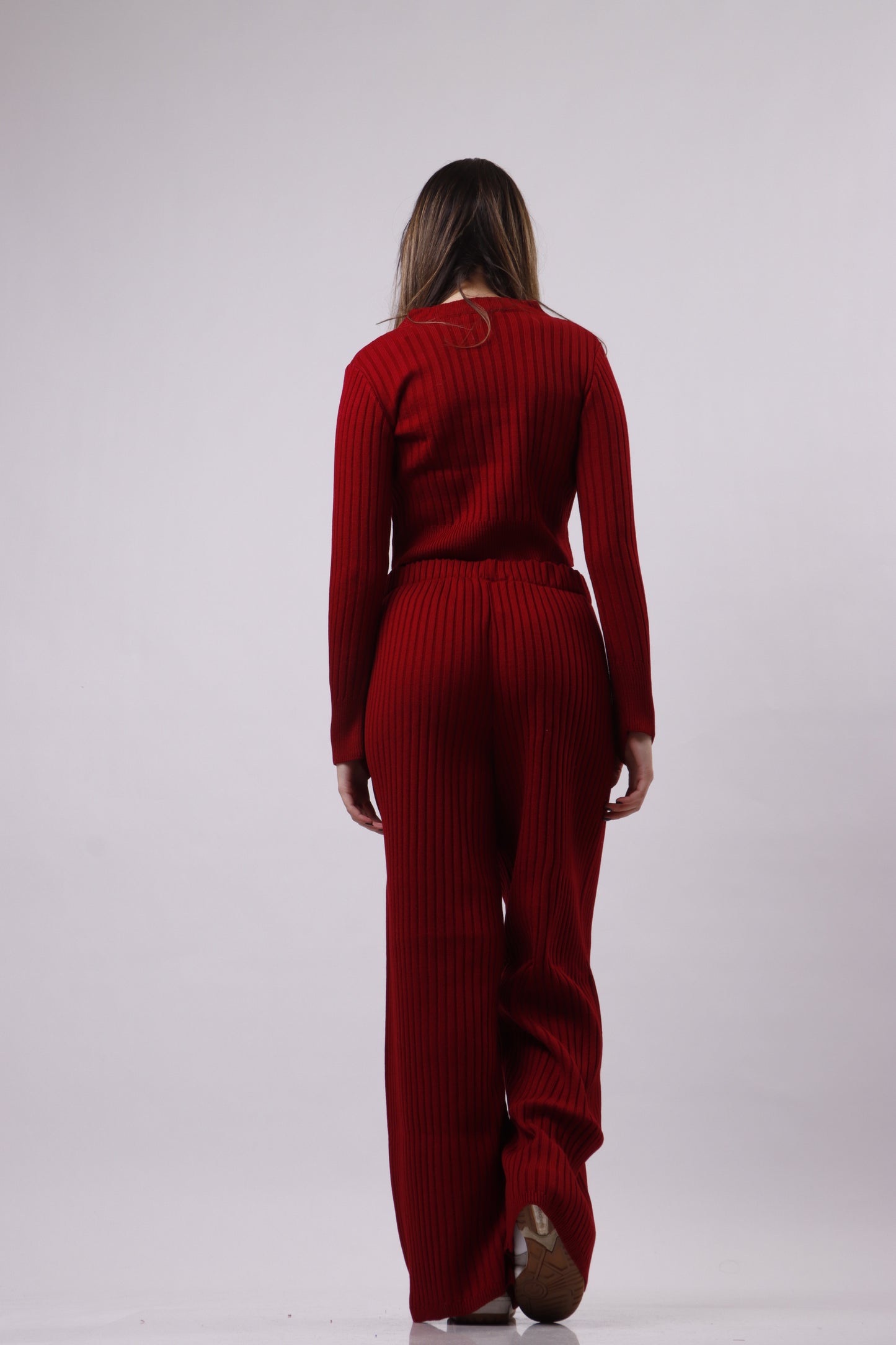 Ribbed wool set