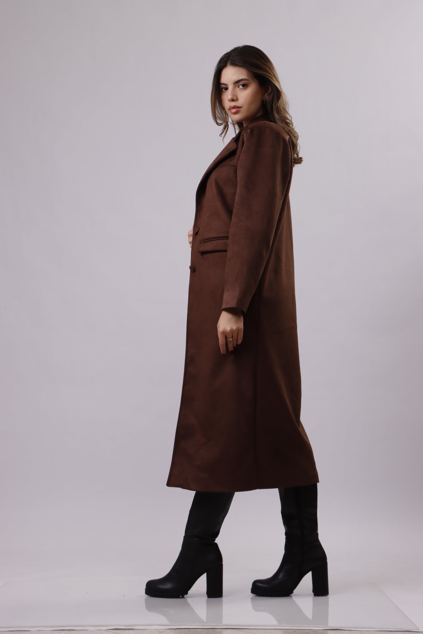 Suede Coat