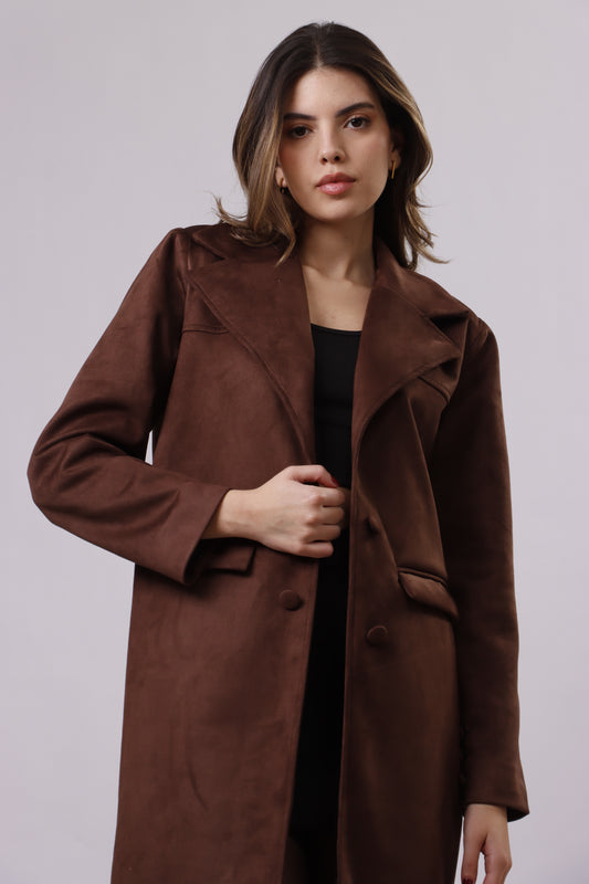 Suede Coat