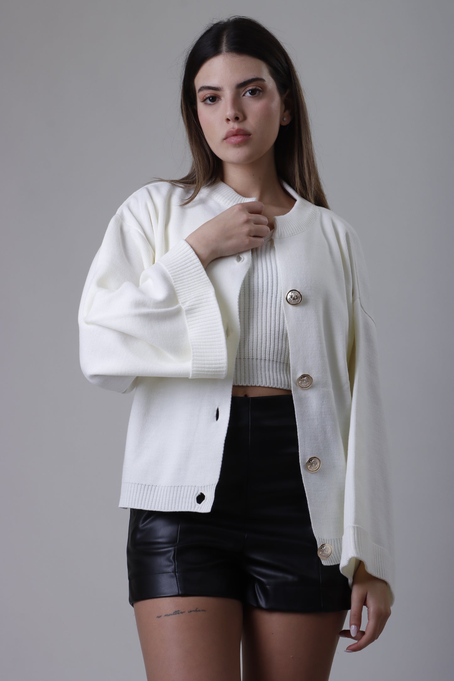 Cardigan and matching top