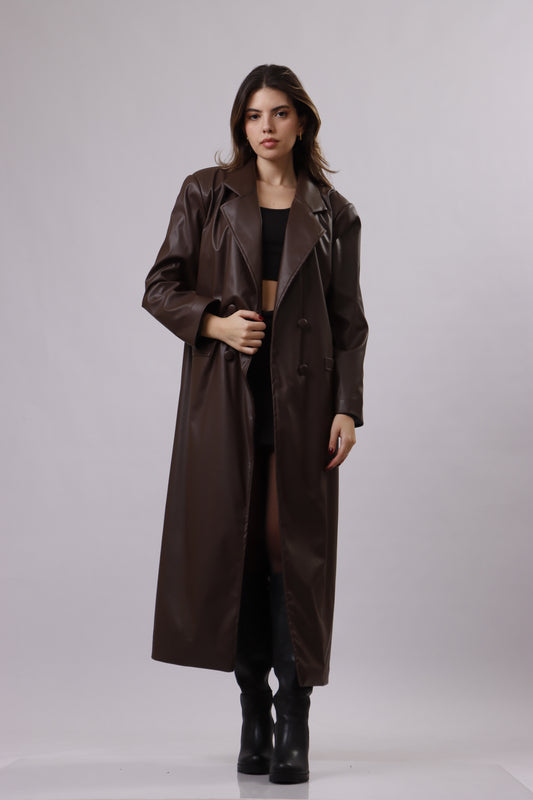 TW Leather Coat