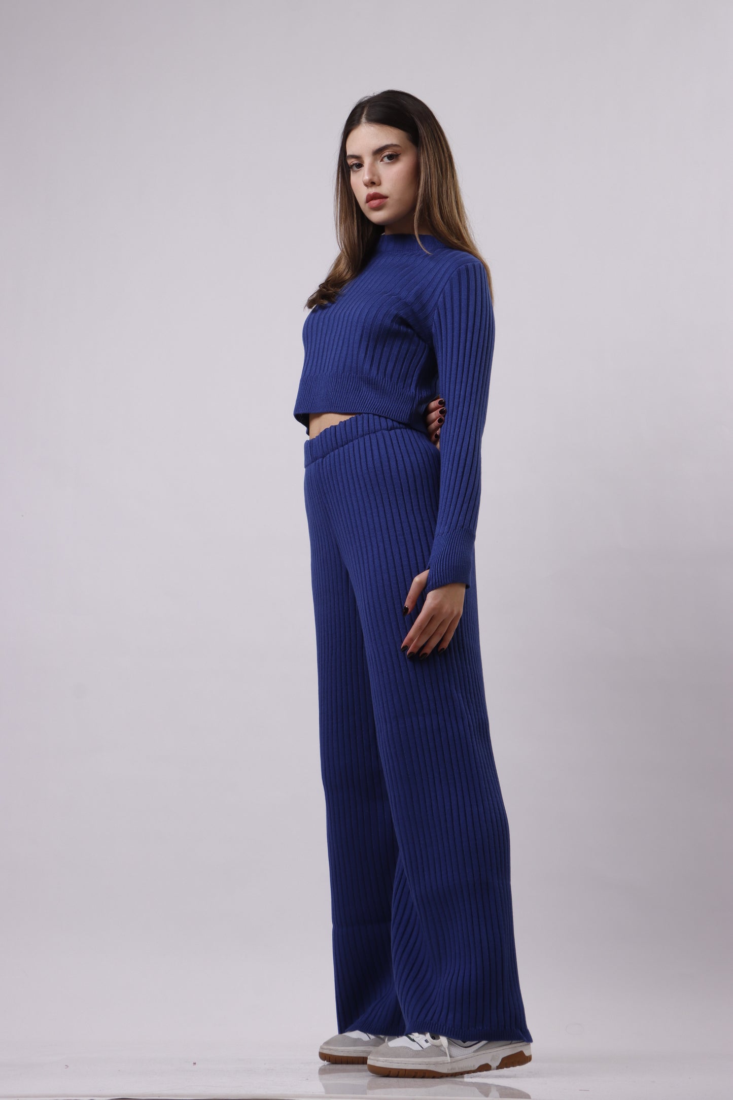 Ribbed wool set
