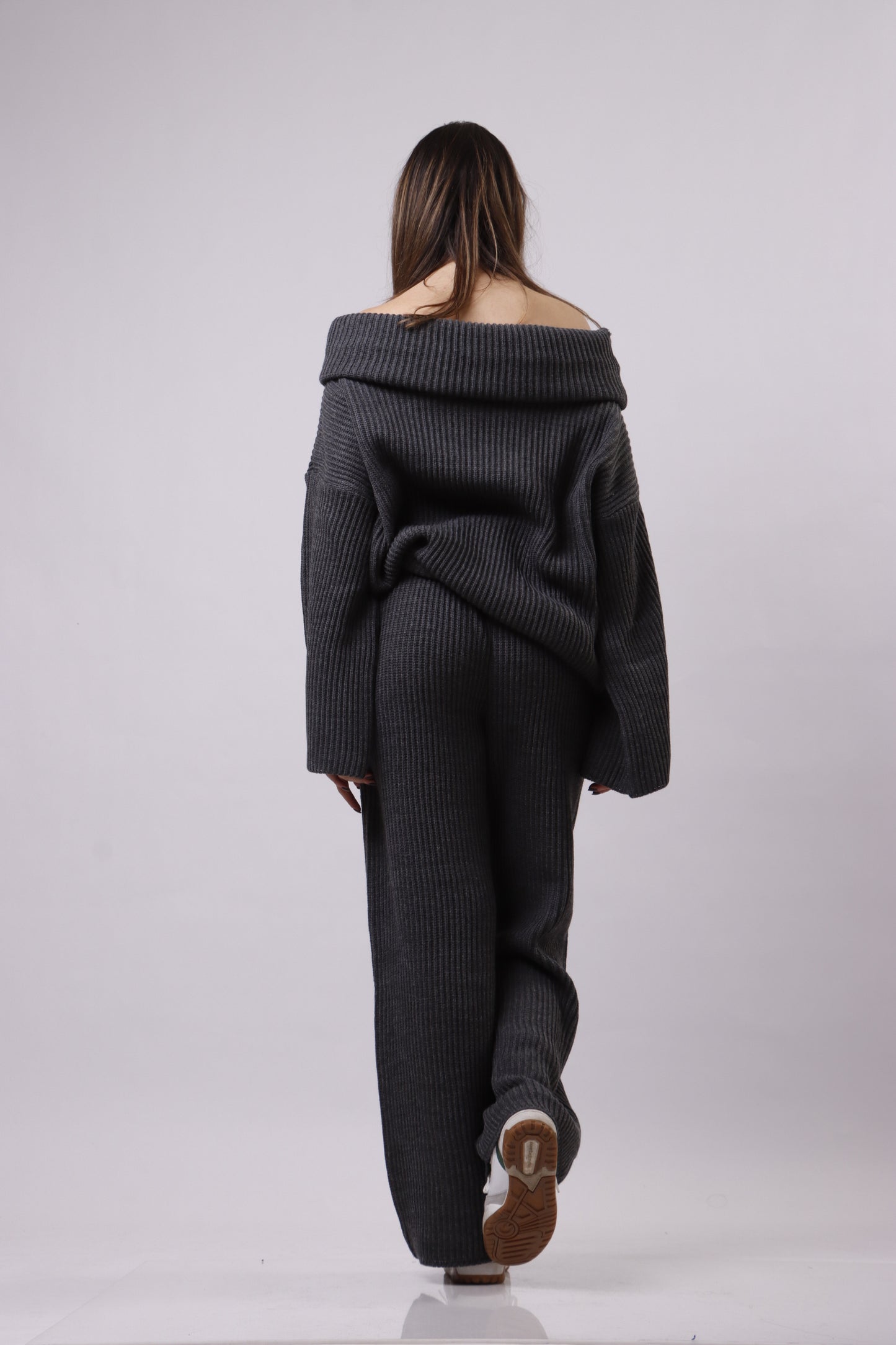 Off shoulder wool set