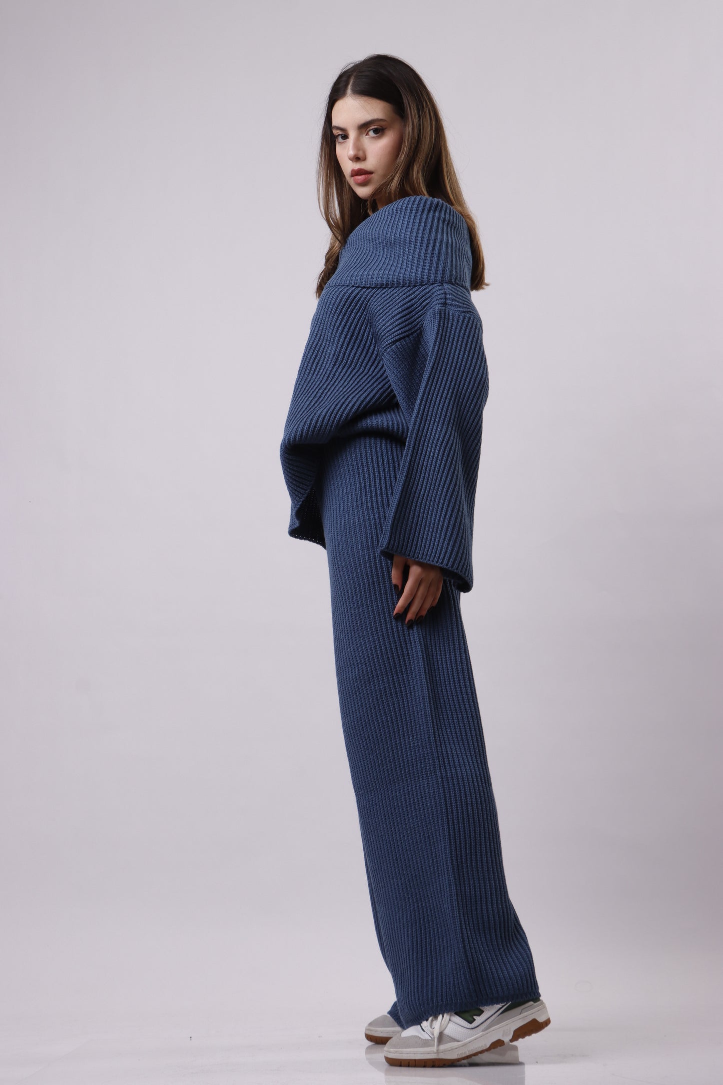 Off shoulder wool set