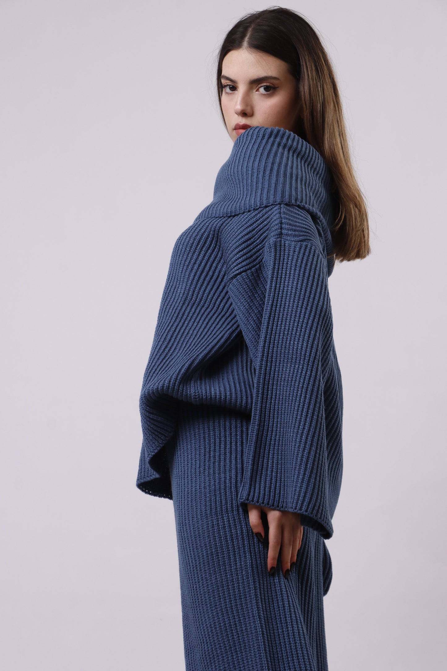 Off shoulder wool set