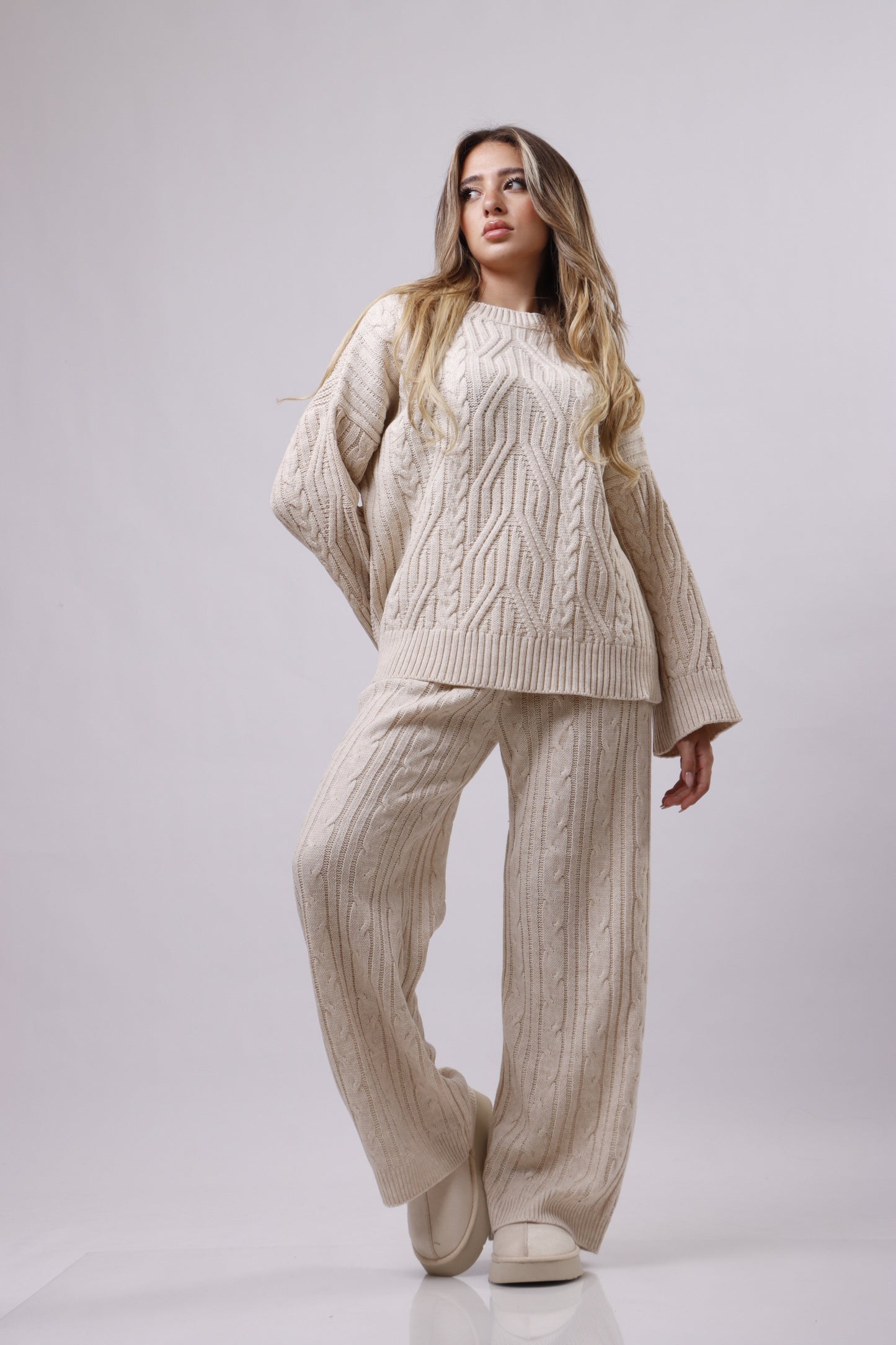 Braided Effect Wool Set
