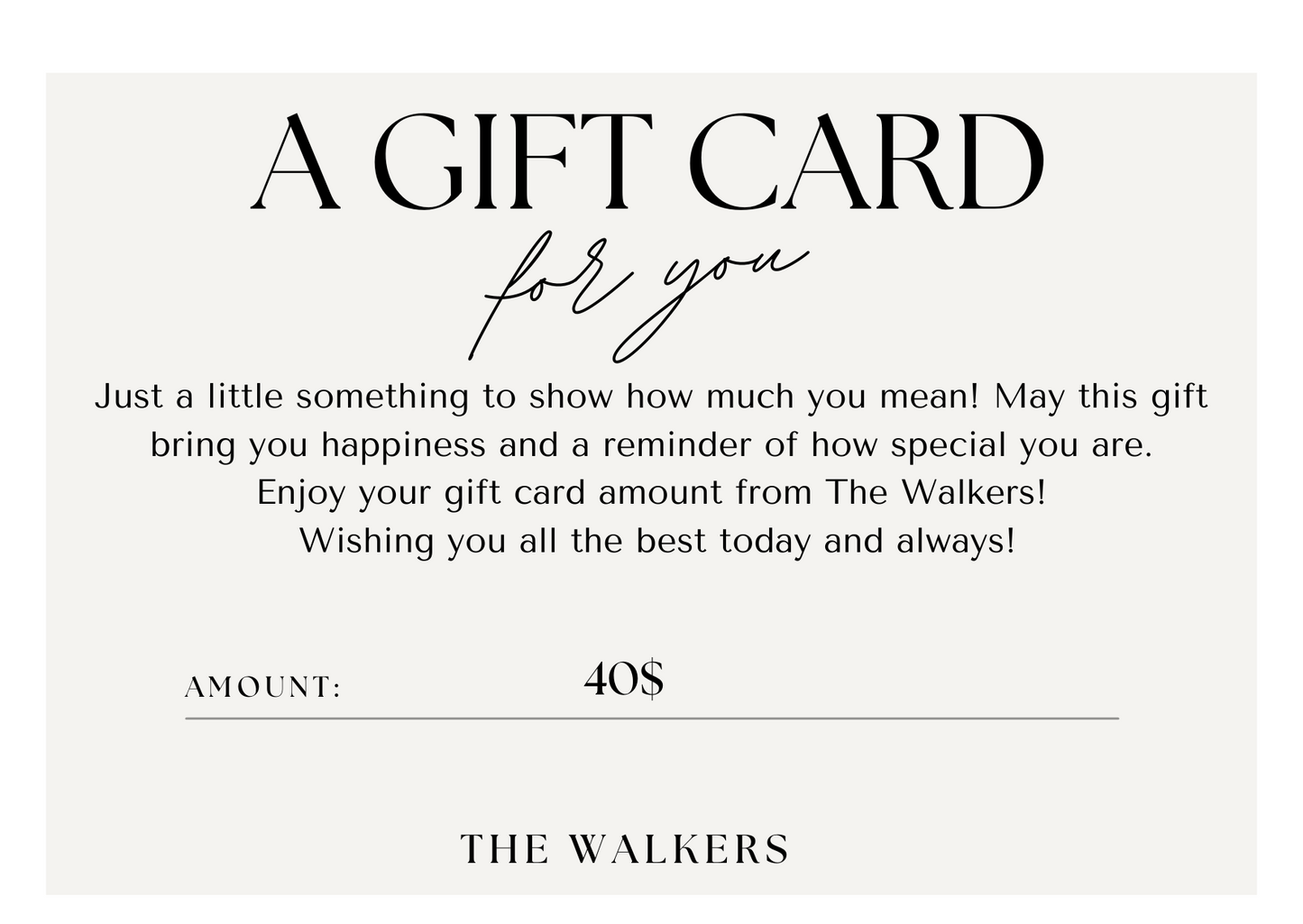 Gift Card