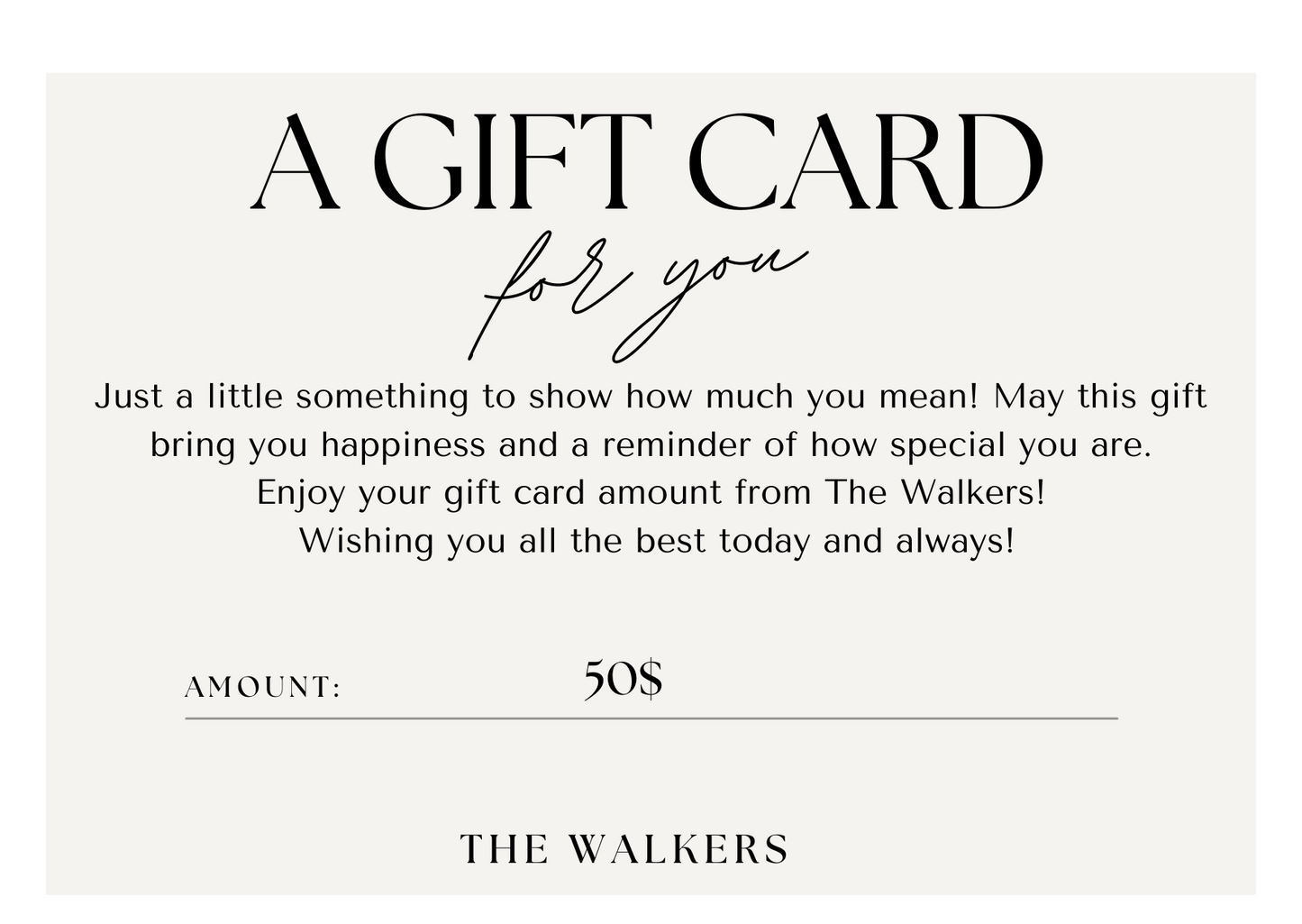 Gift Card