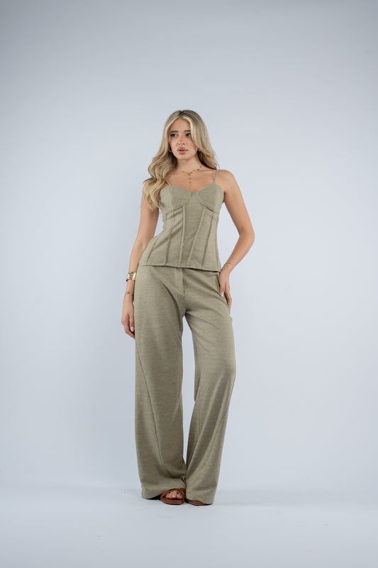 Corset knit set