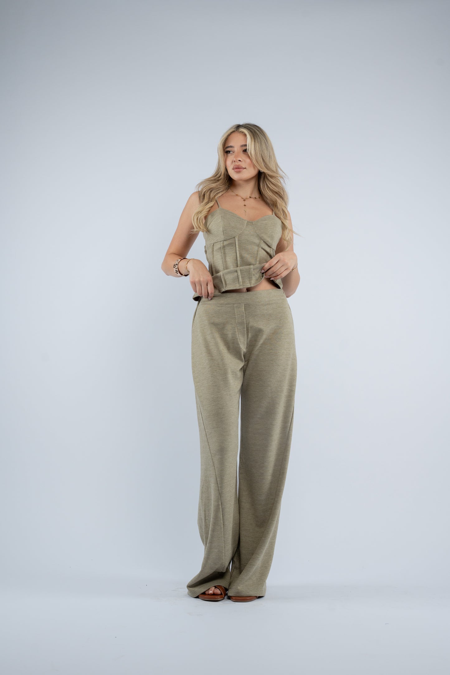 Corset knit set