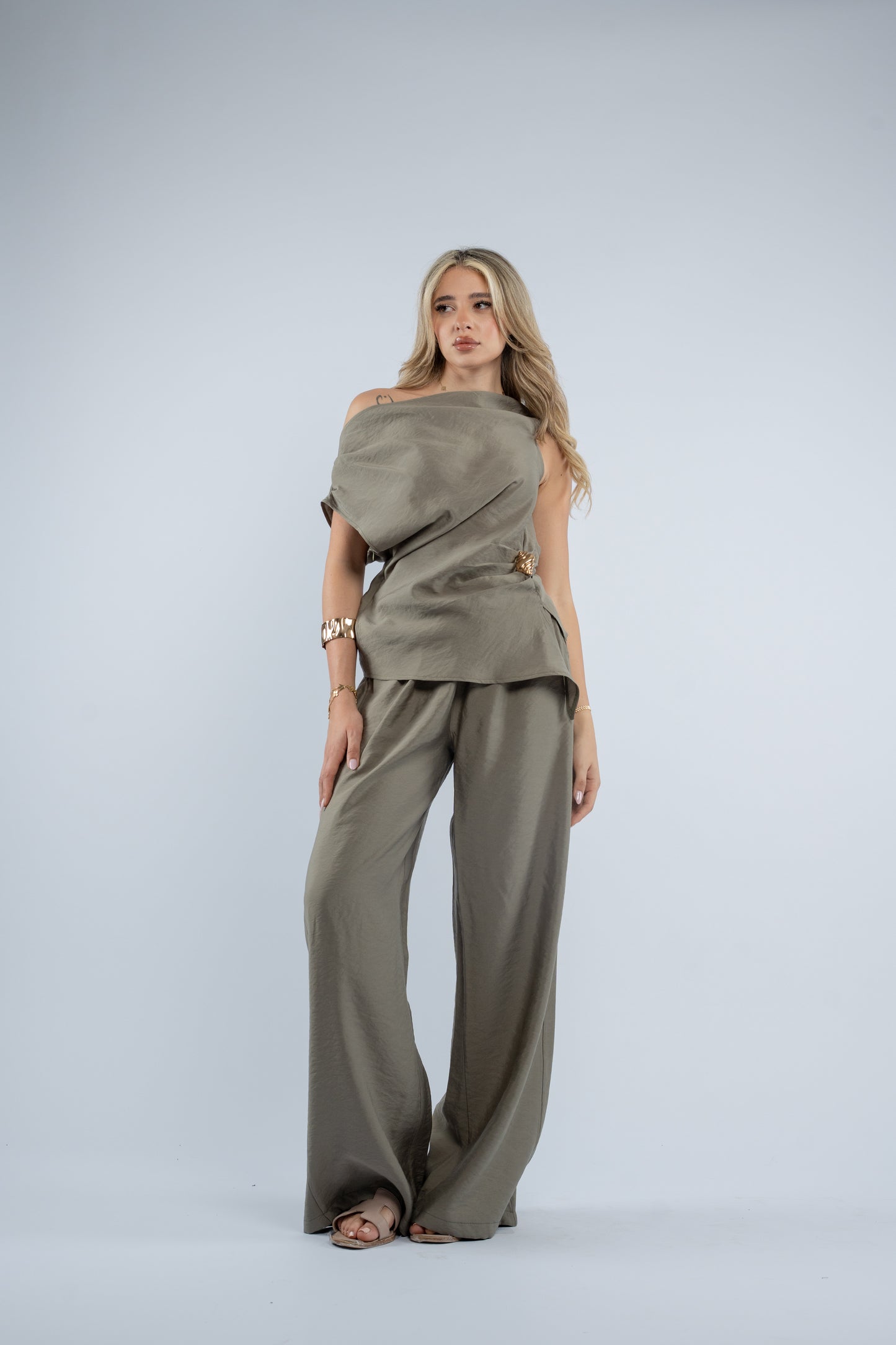 Off shoulder seashell Set