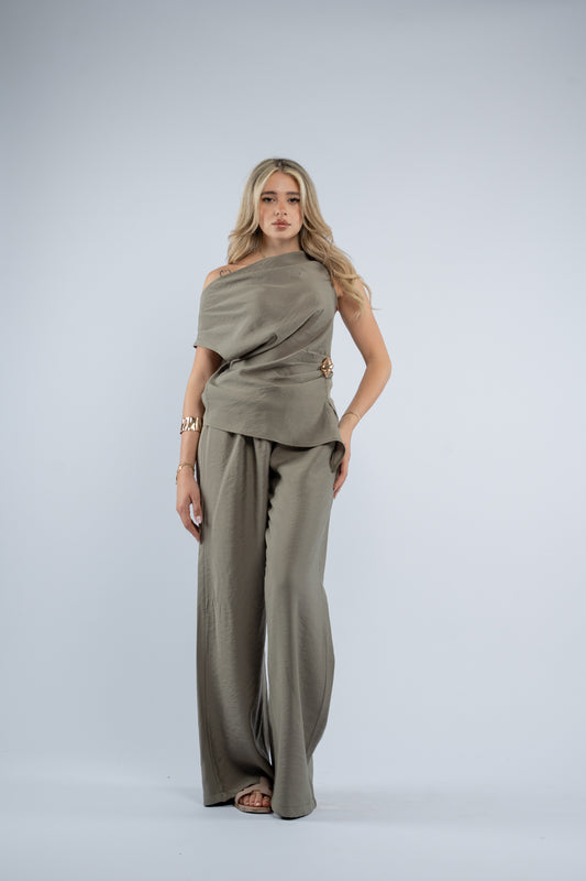 Off shoulder seashell Set
