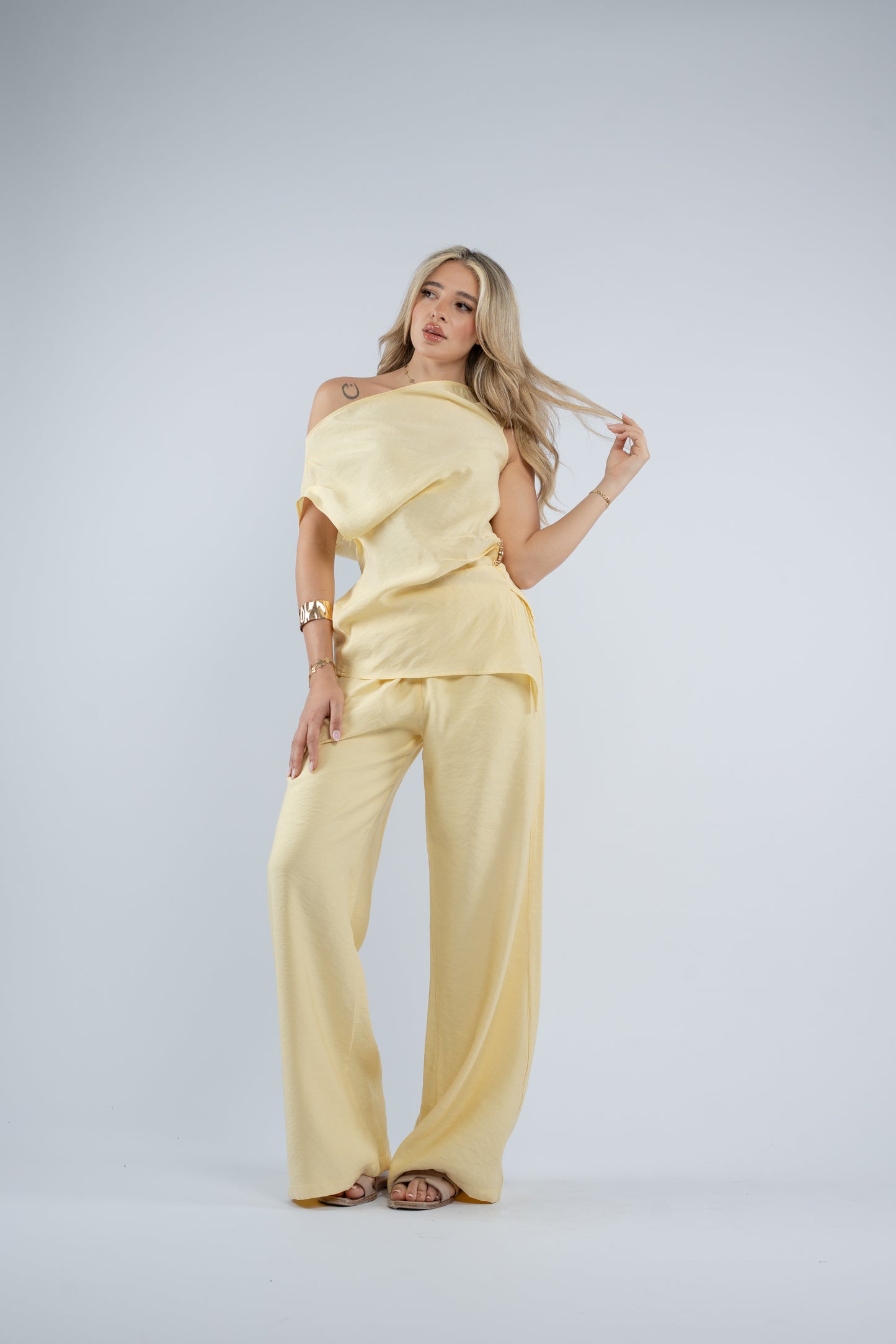 Off shoulder seashell Set