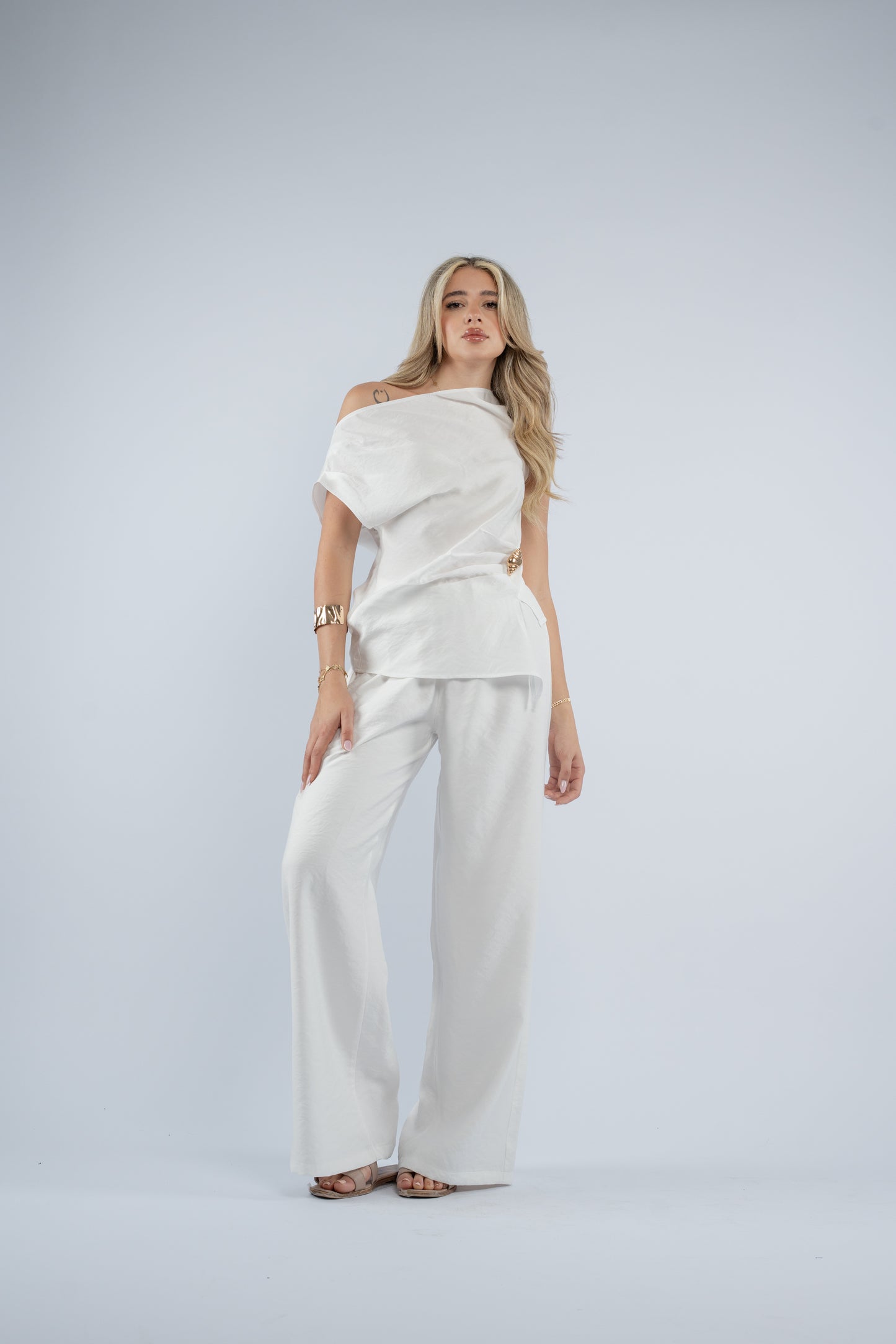 Off shoulder seashell Set