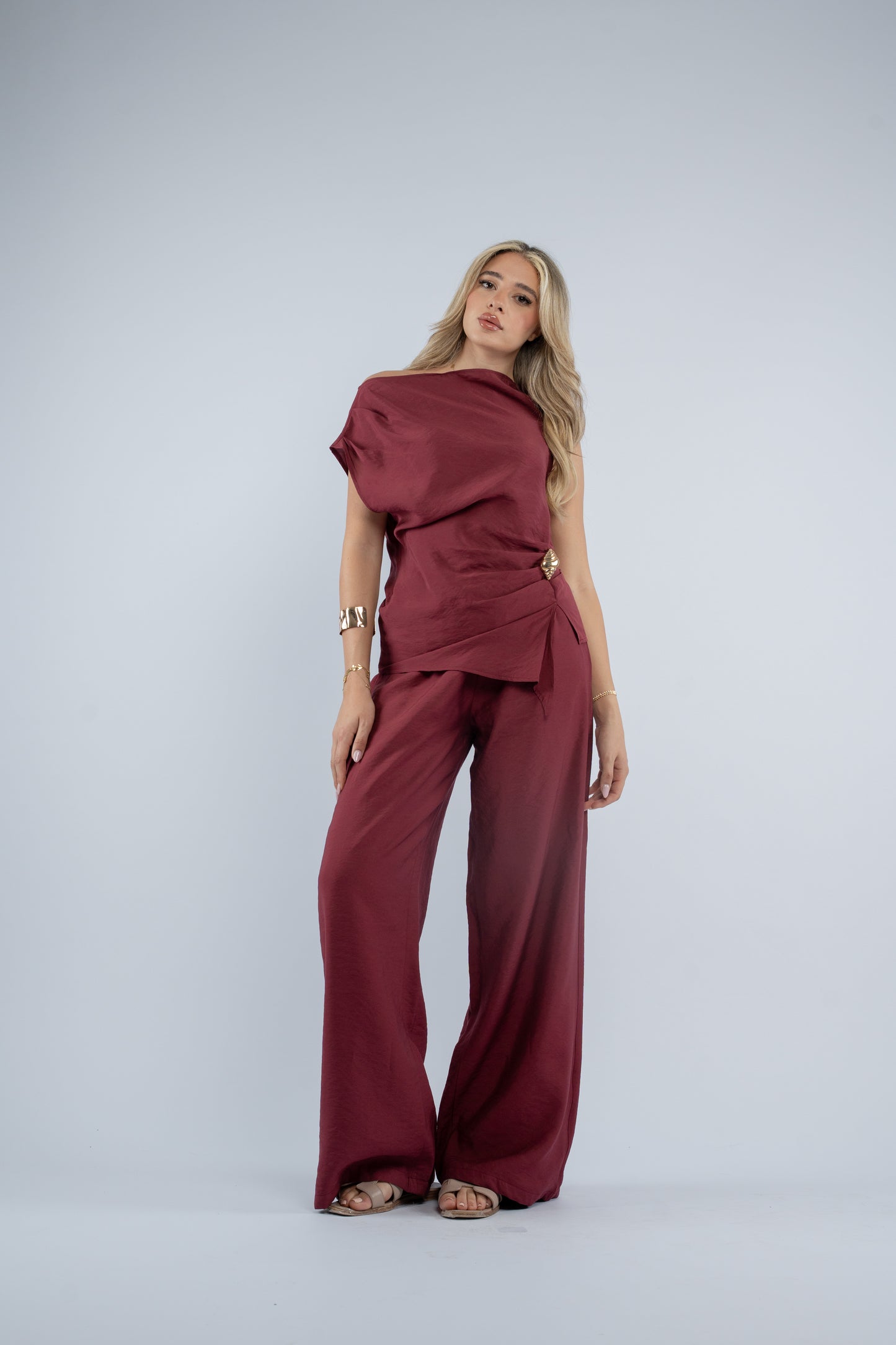 Off shoulder seashell Set