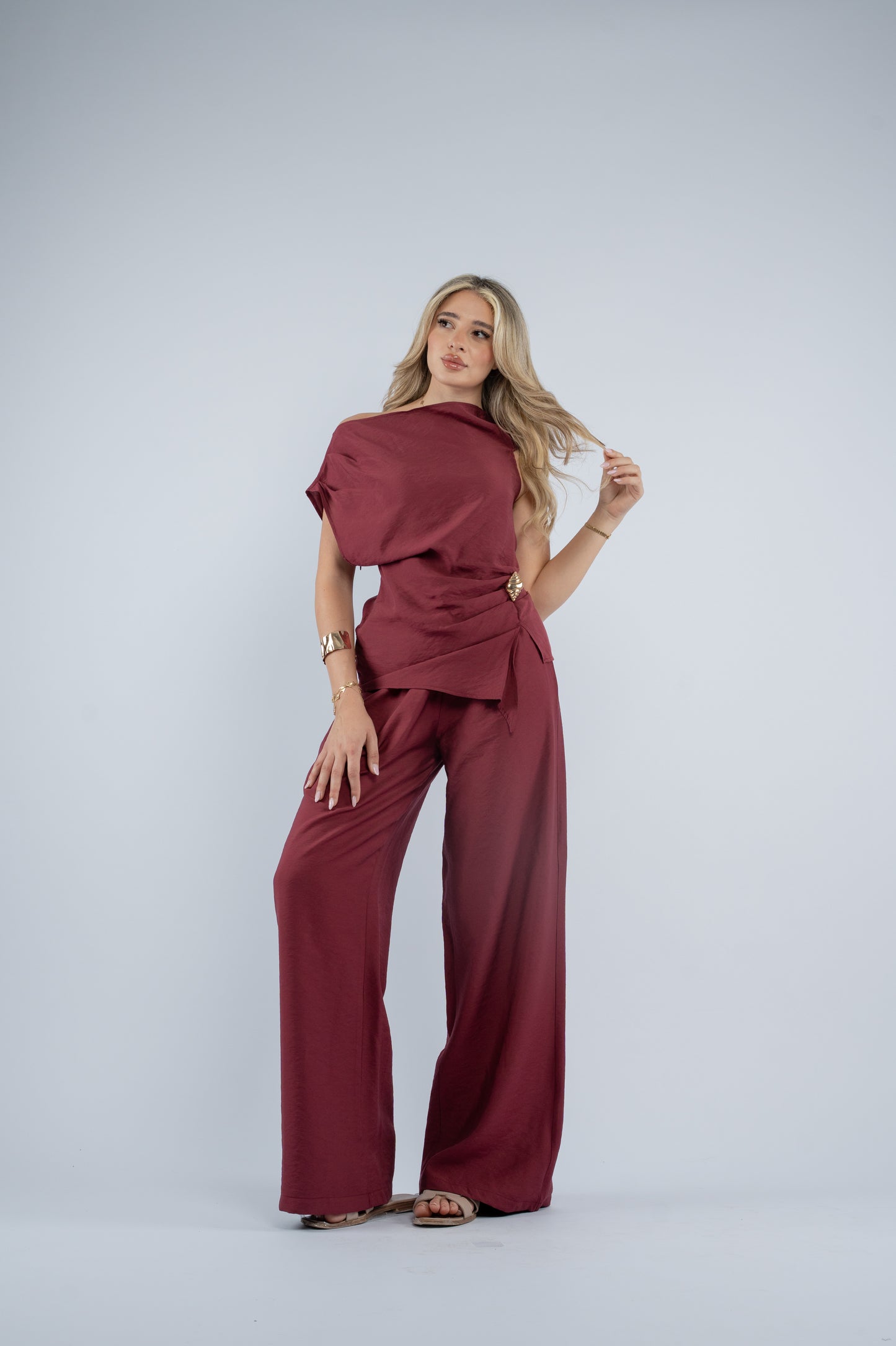 Off shoulder seashell Set