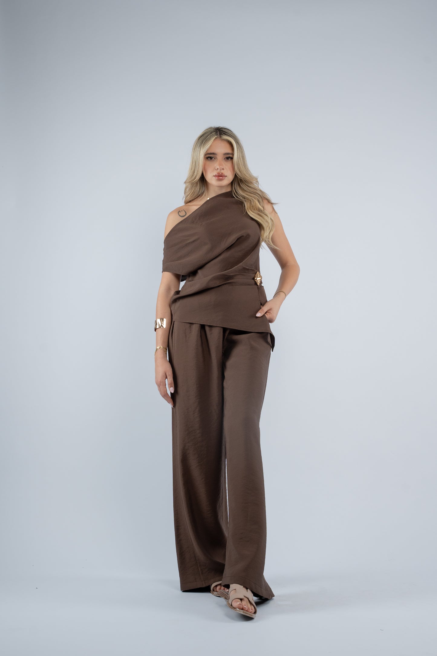 Off shoulder seashell Set
