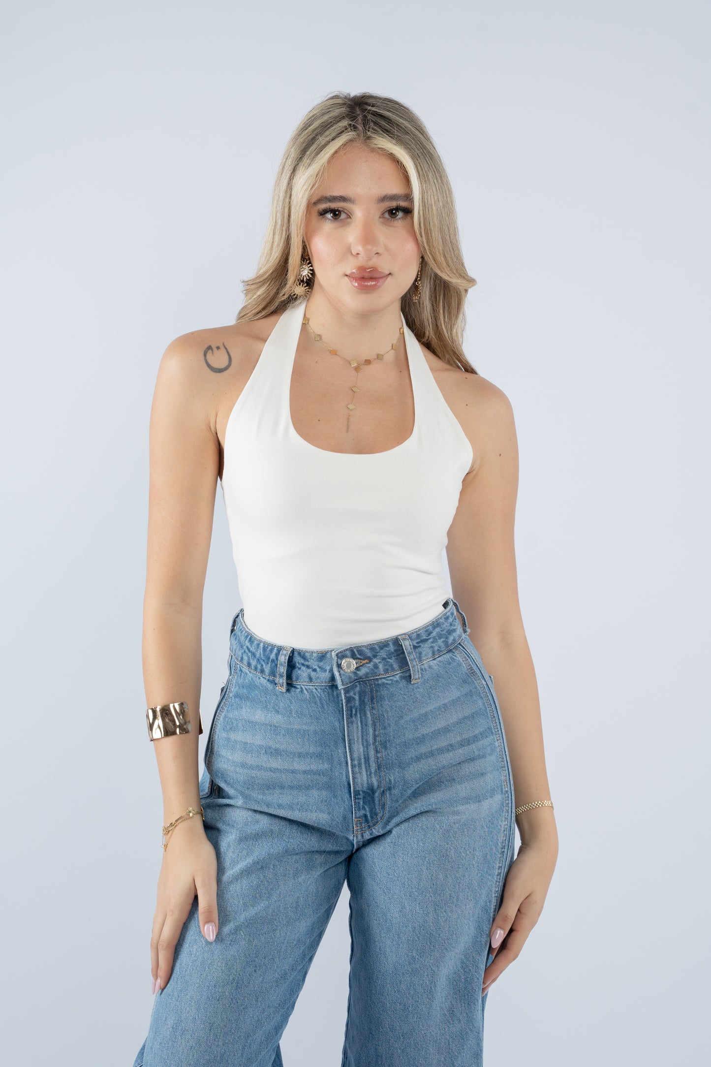 Halter basic top