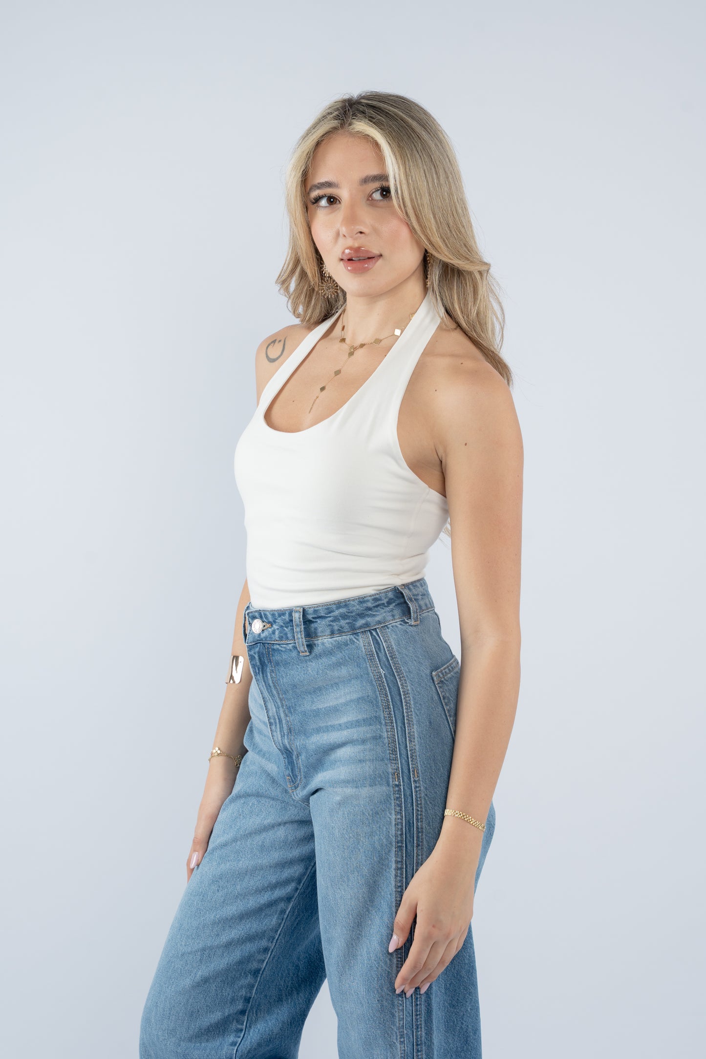 Halter basic top