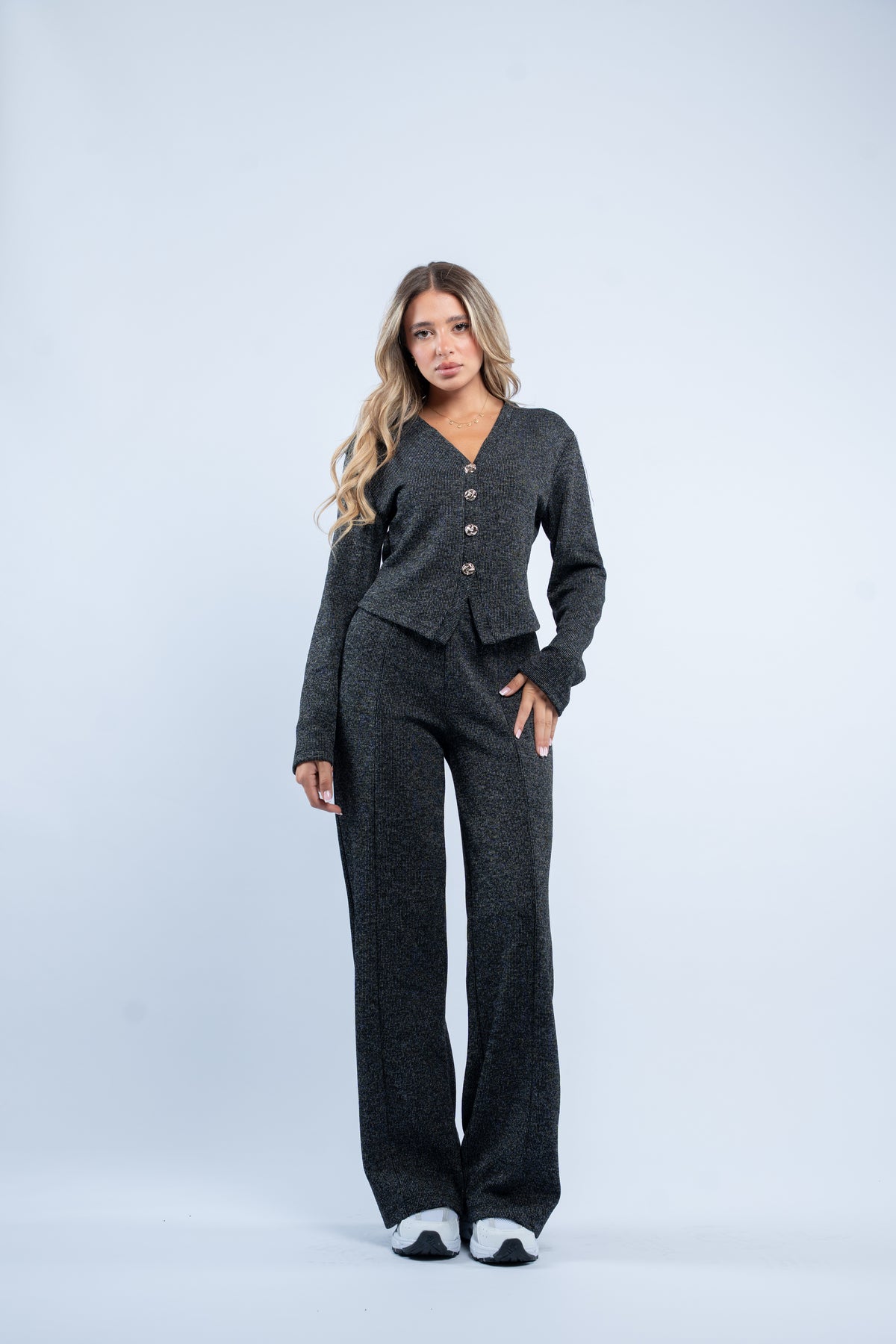 Tweed cardigan set