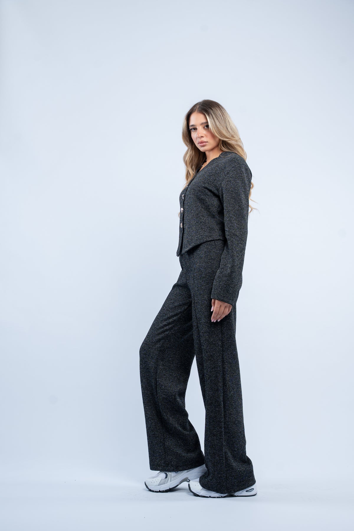Tweed cardigan set