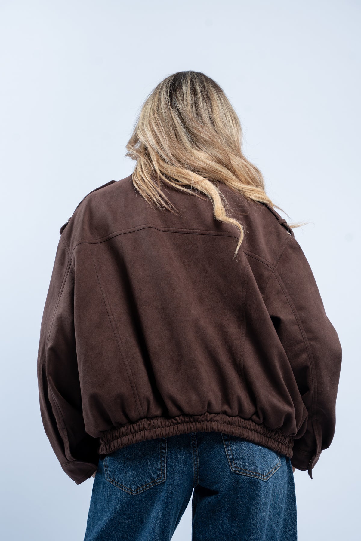 Cargo suede jacket