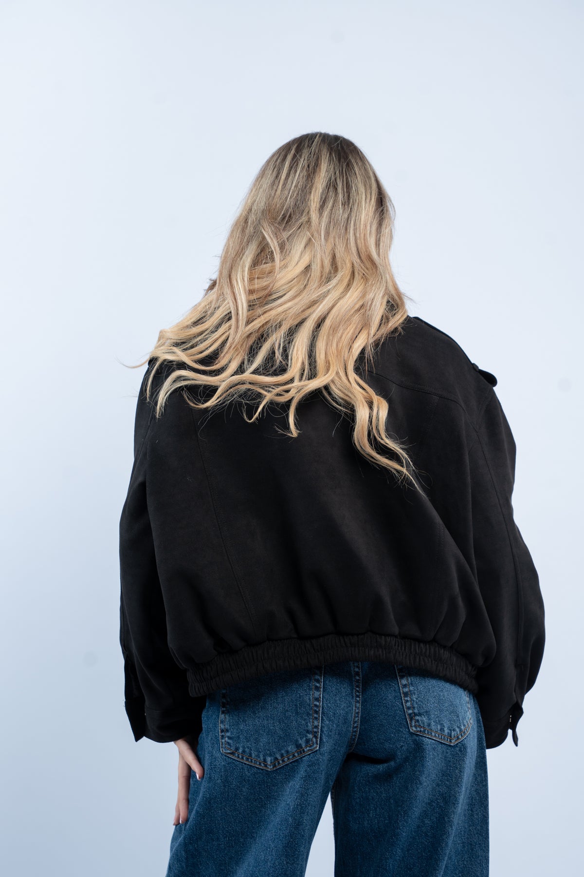 Cargo suede jacket