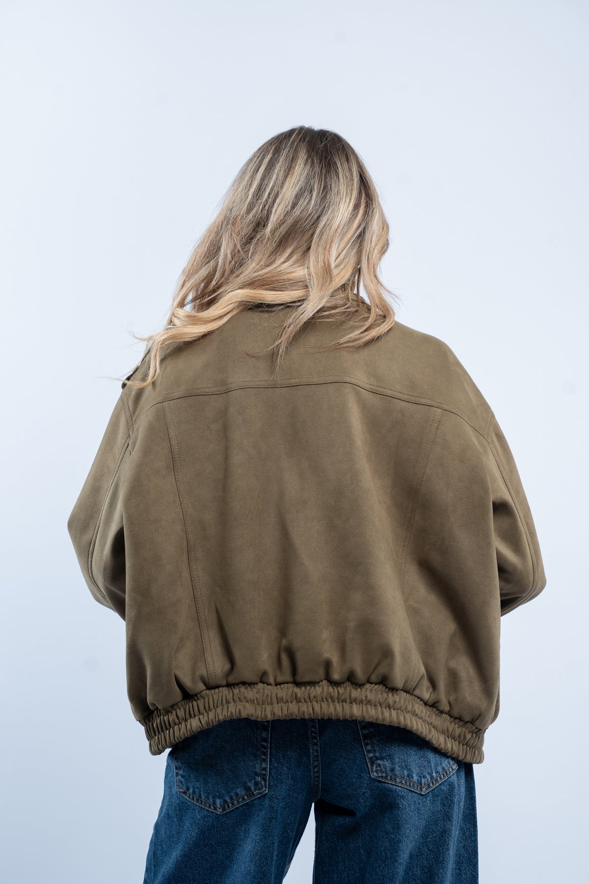 Cargo suede jacket