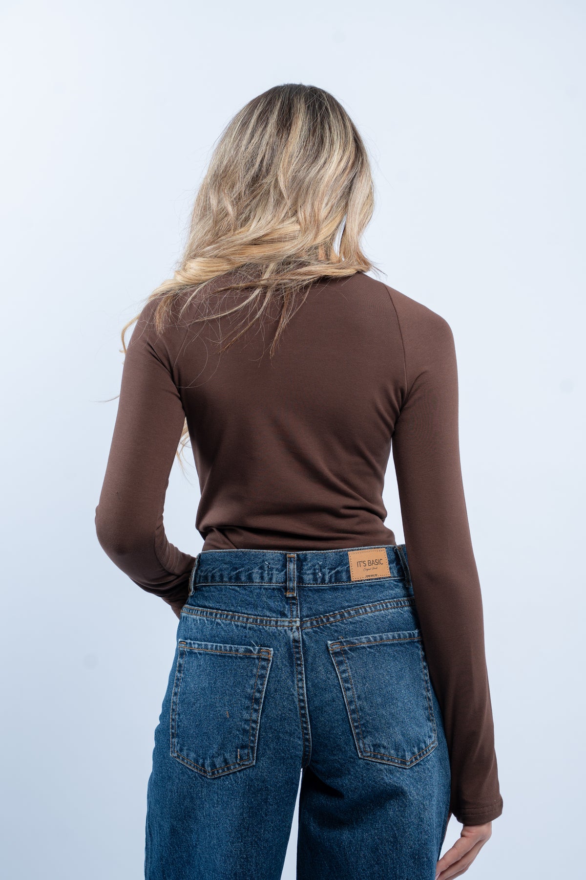Boat neck basic top