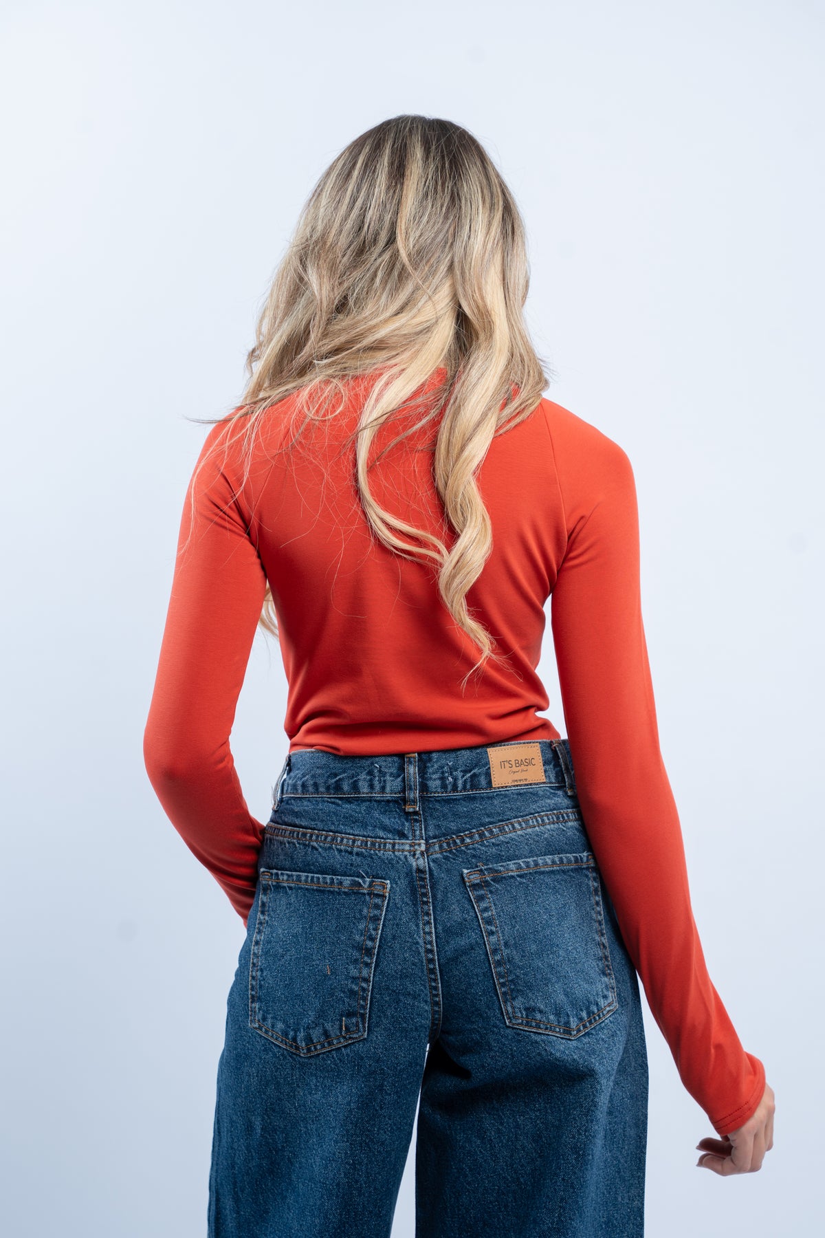 Boat neck basic top
