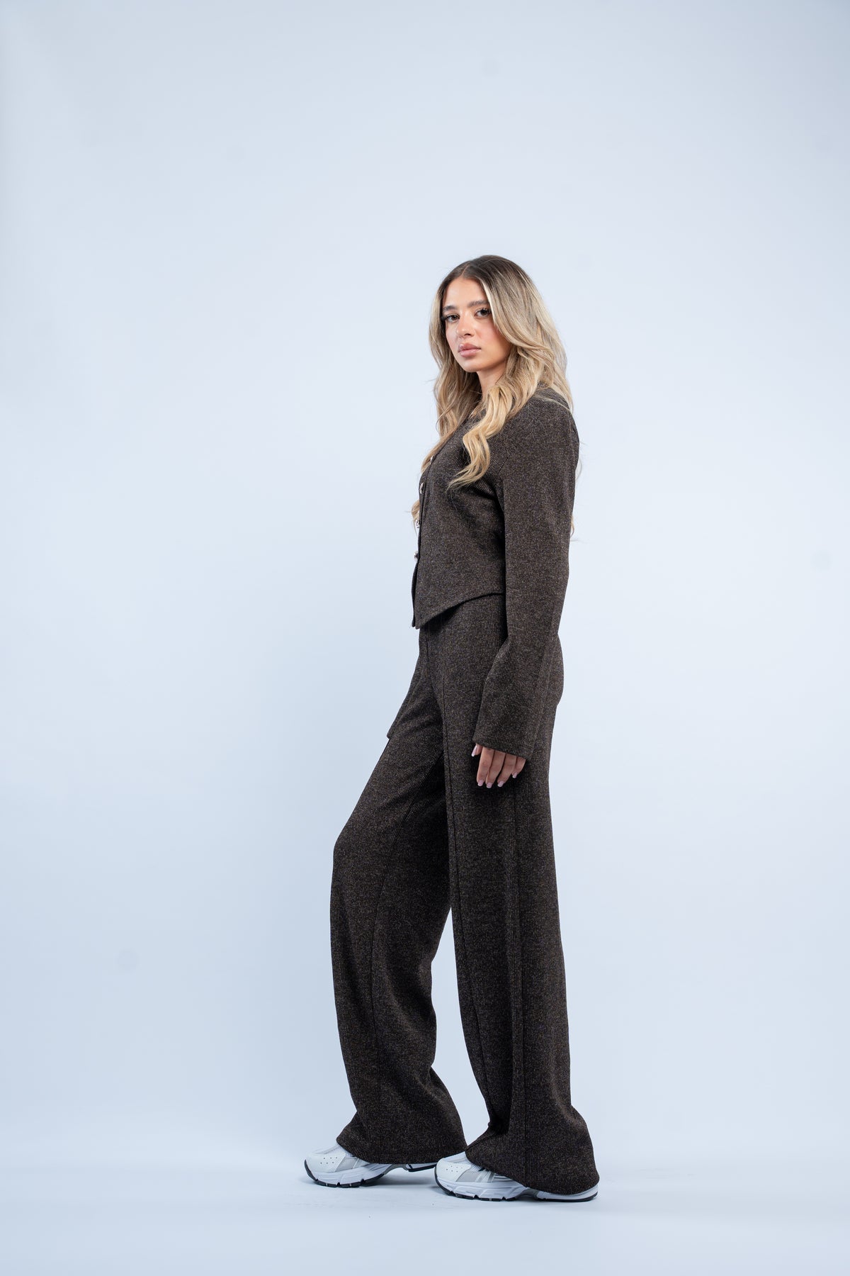 Tweed cardigan set