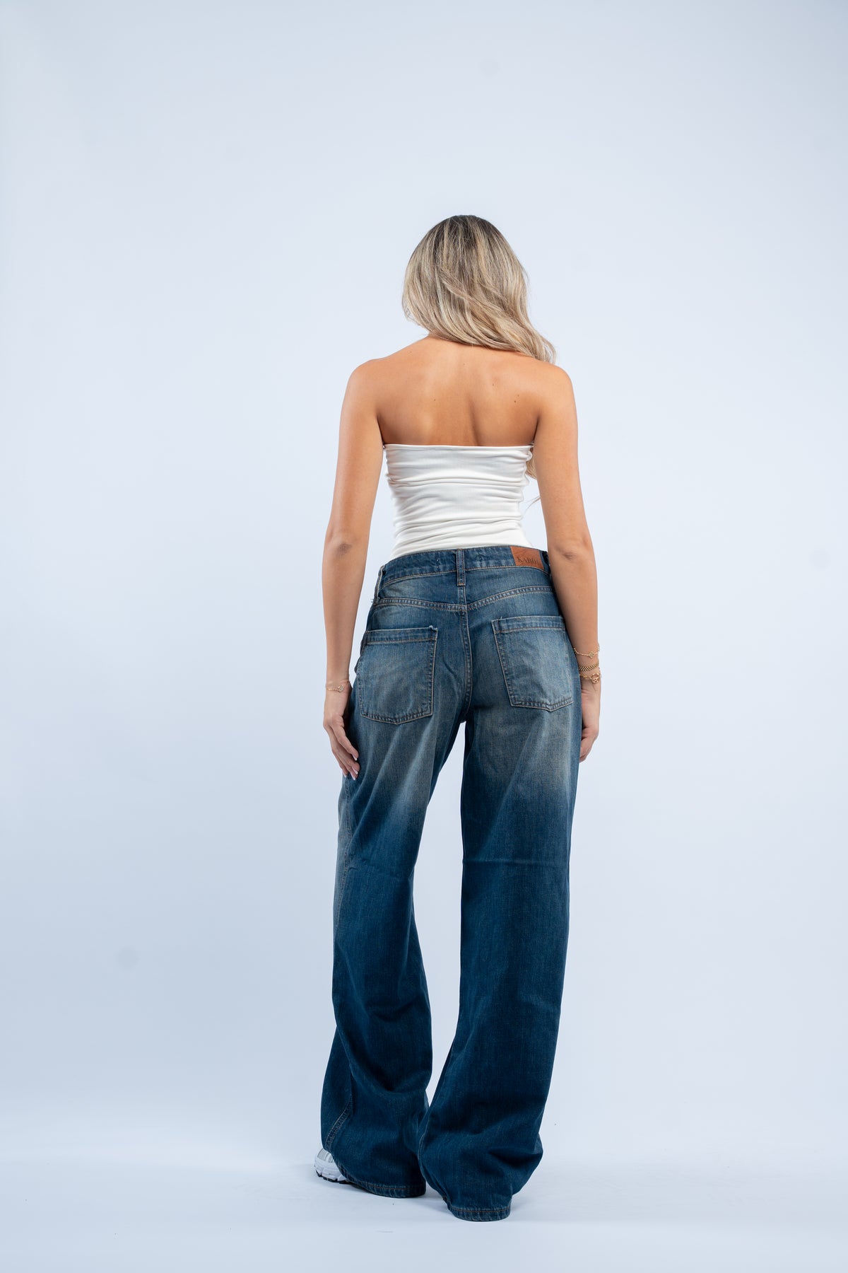 Vintage wash jeans