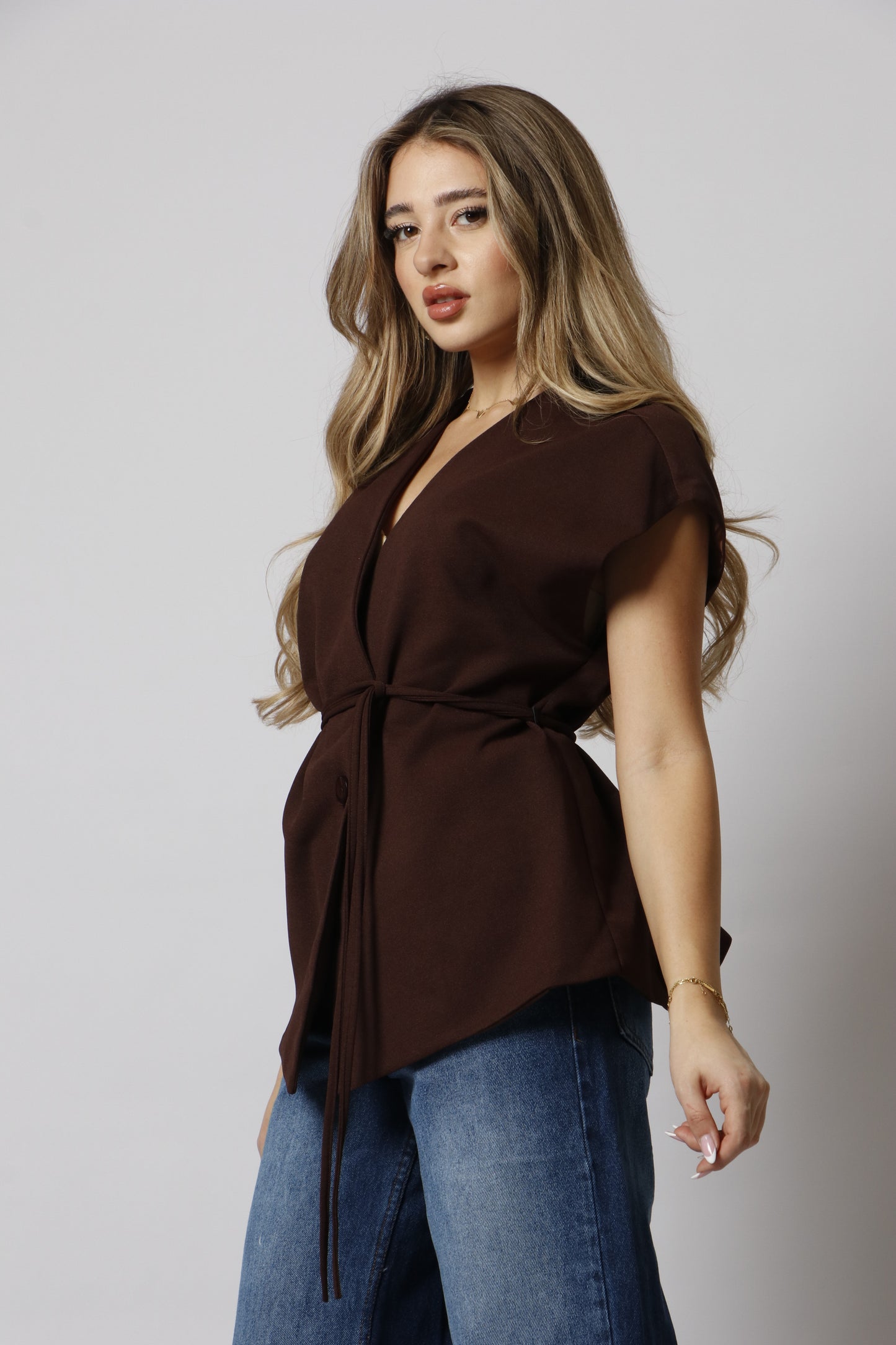Belted Vest