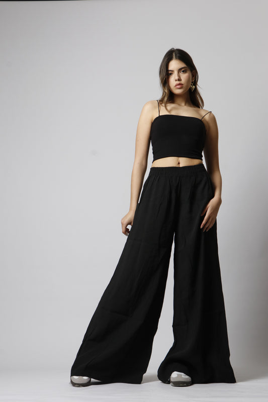 Wide-leg pant