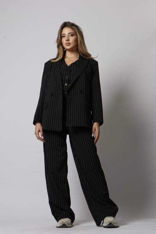 Striped Blazer