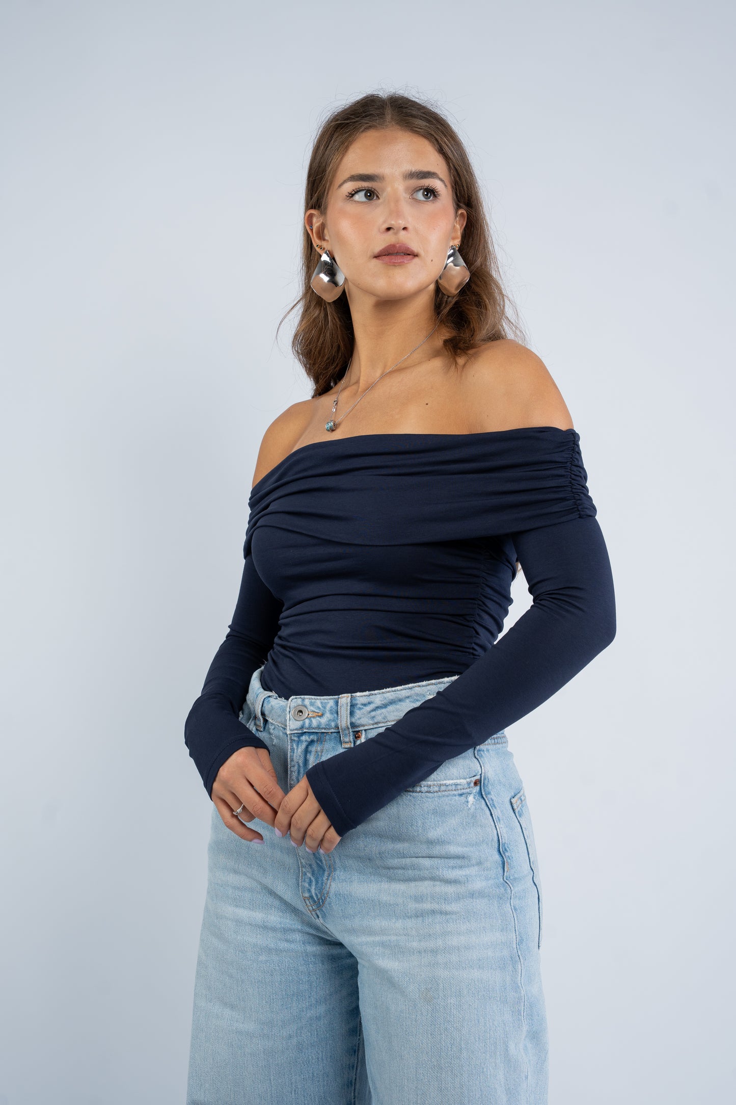 Fully off shoulder top