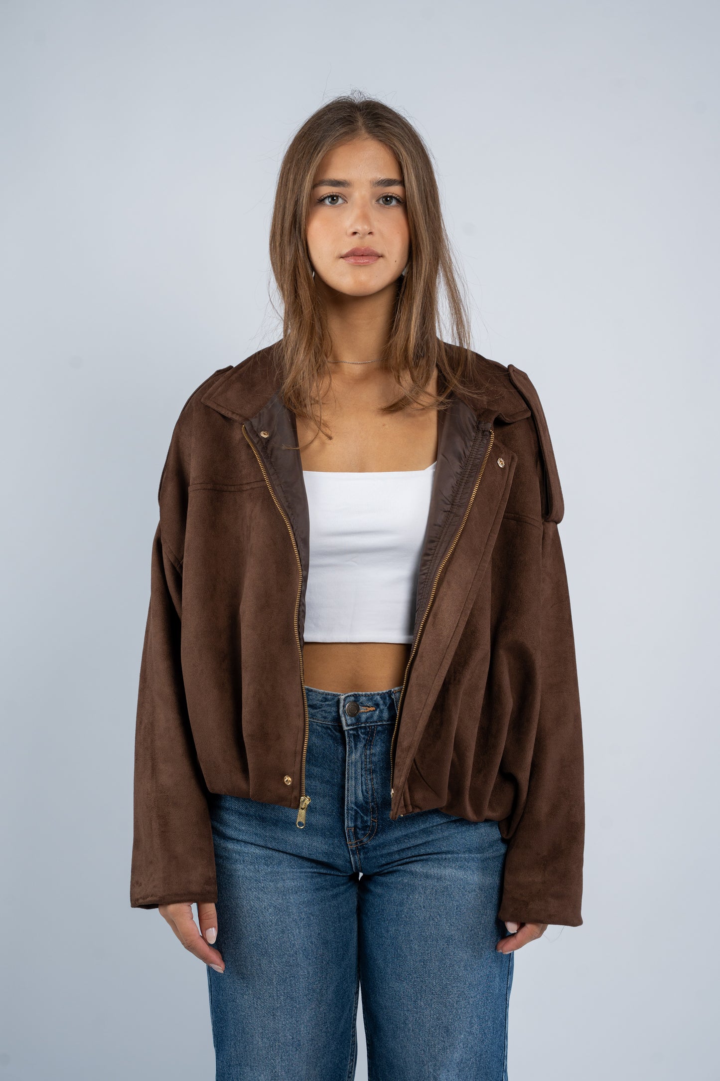 Suede Jacket