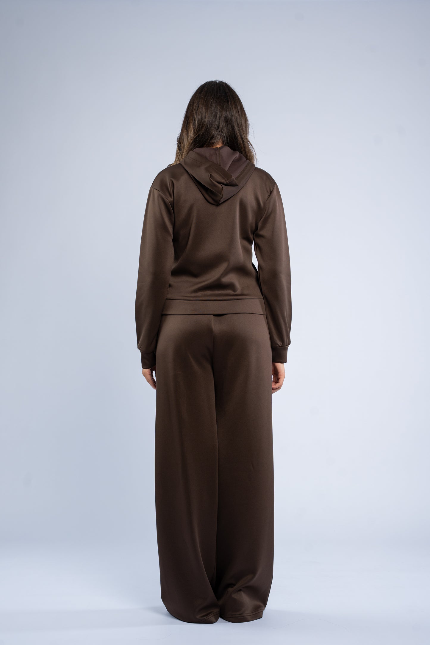 Waist fitted ponte jacket set