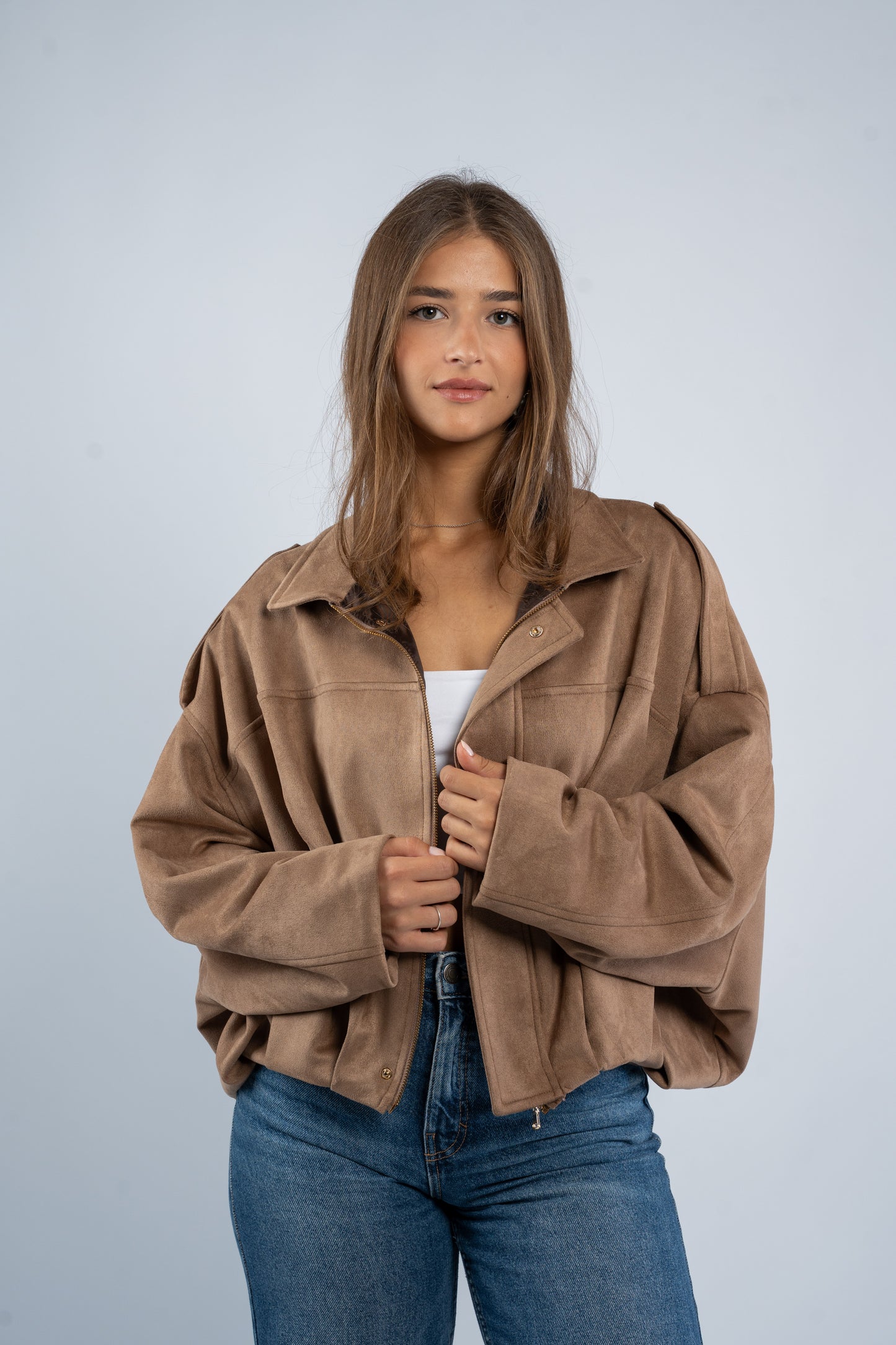 Suede Jacket