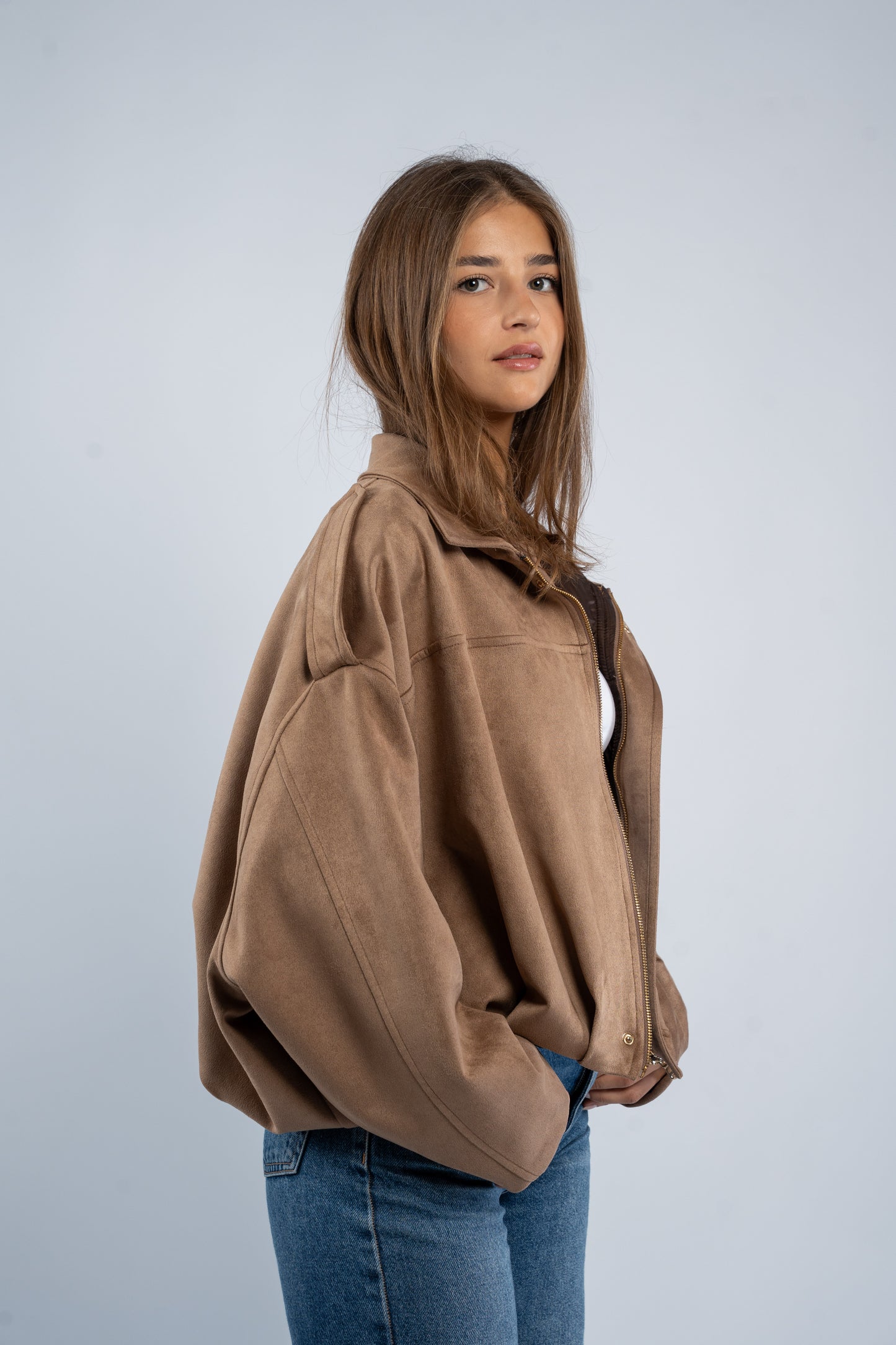 Suede Jacket
