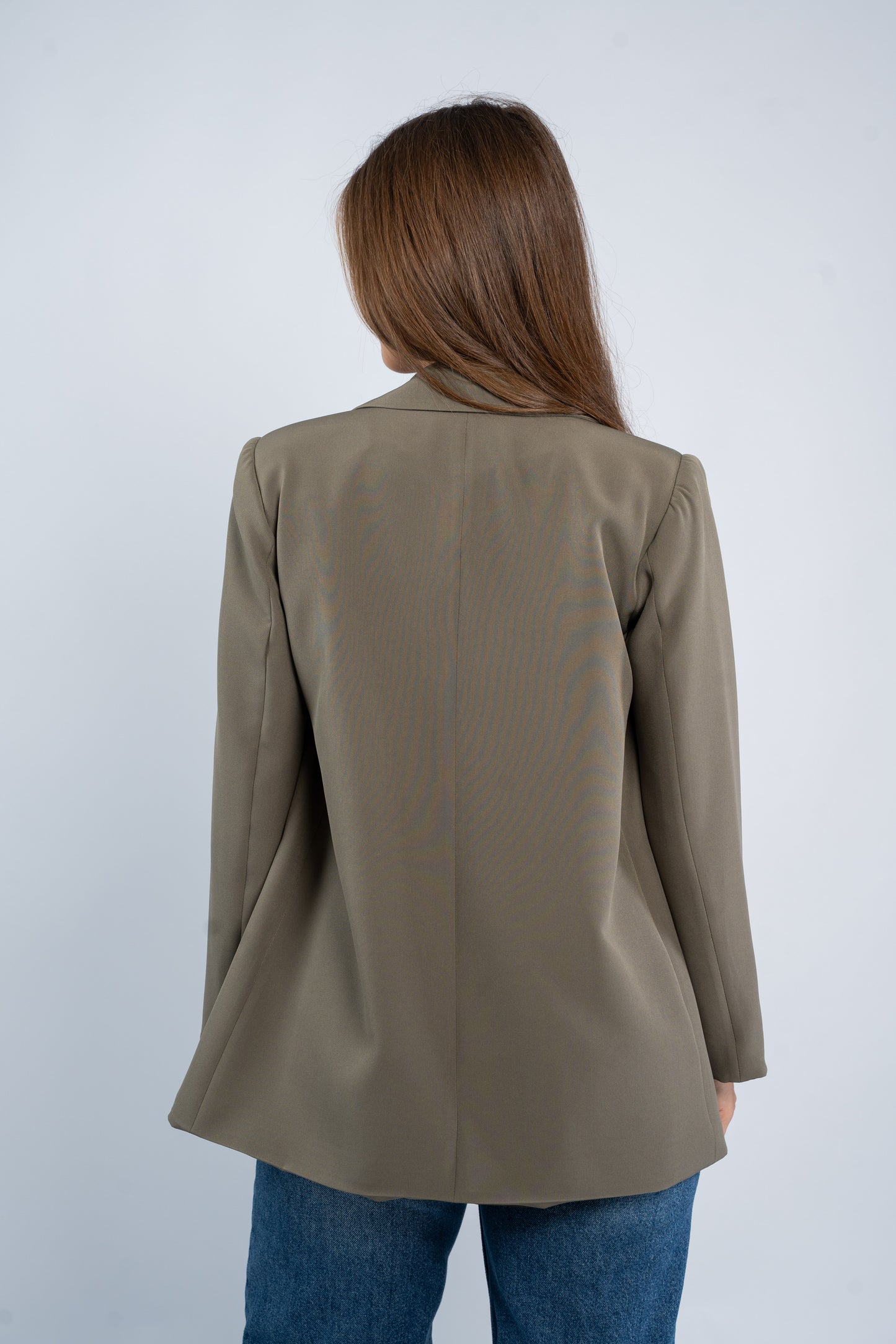 Oversized blazer with buttons