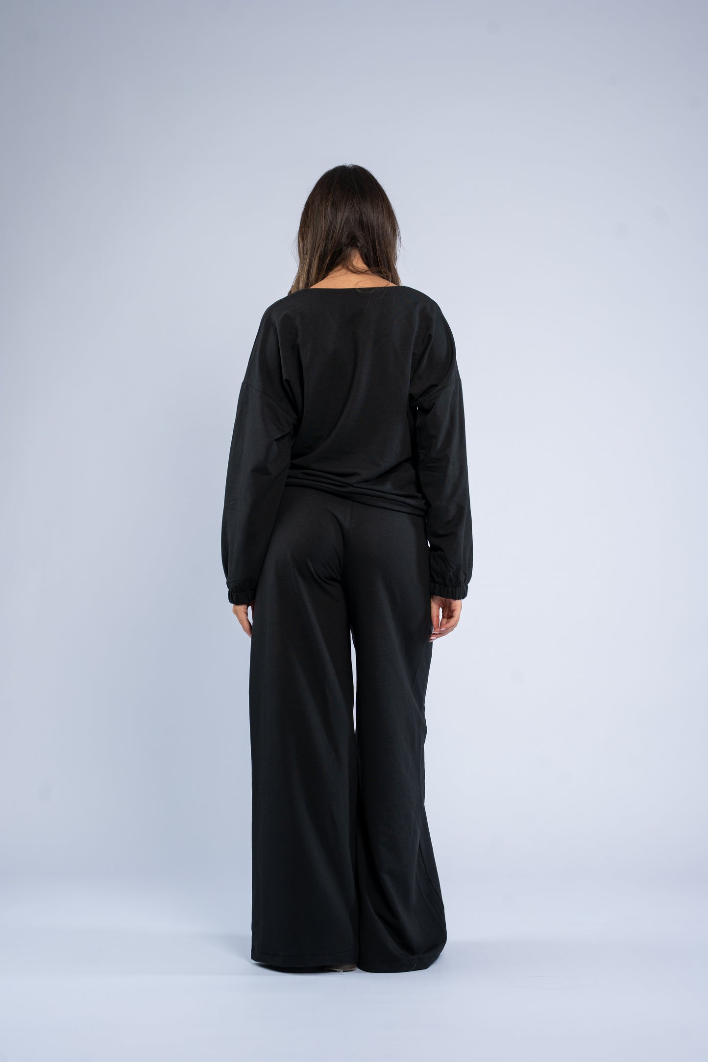 V-neck cotton set