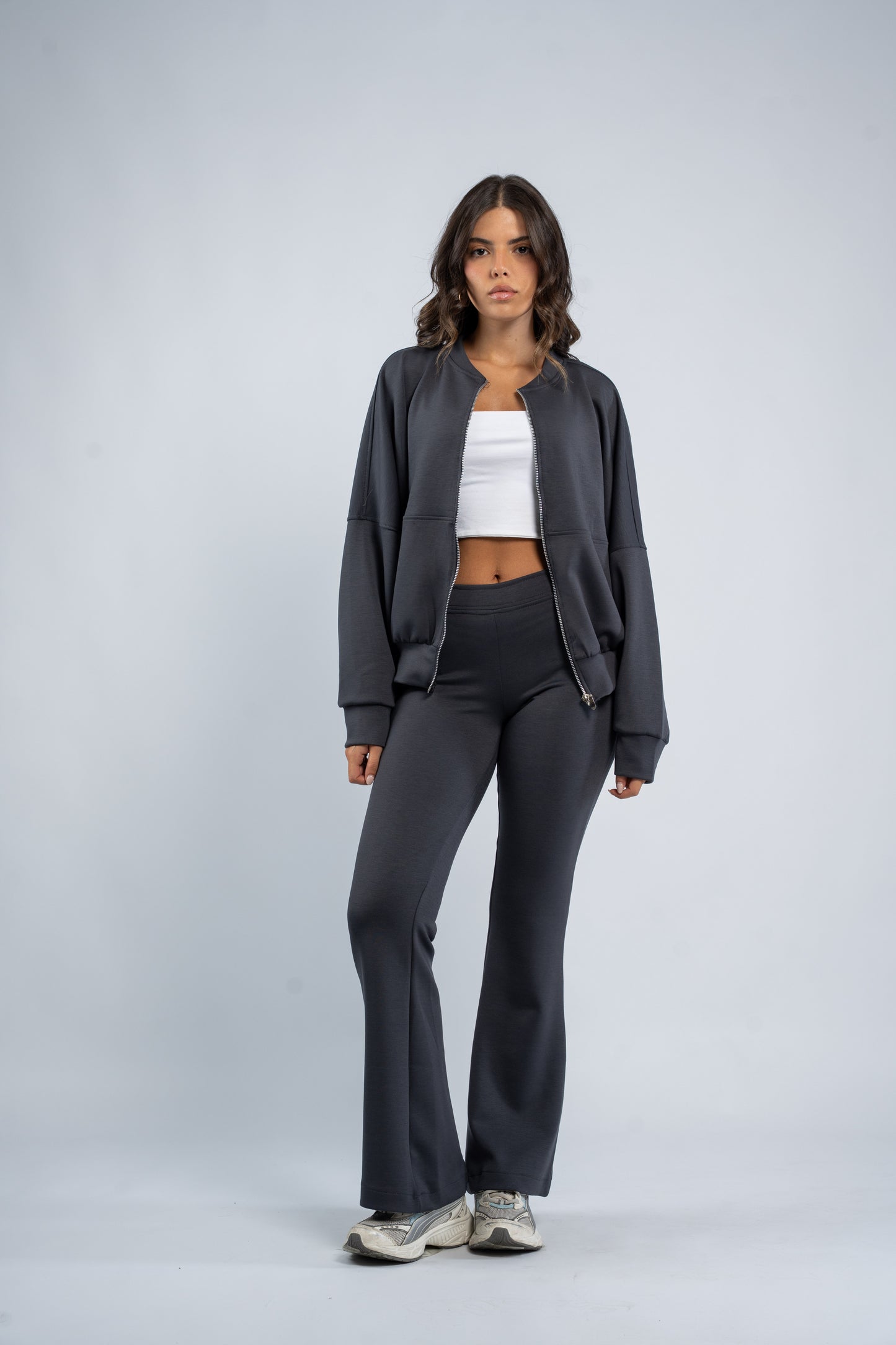 Flare jacket set